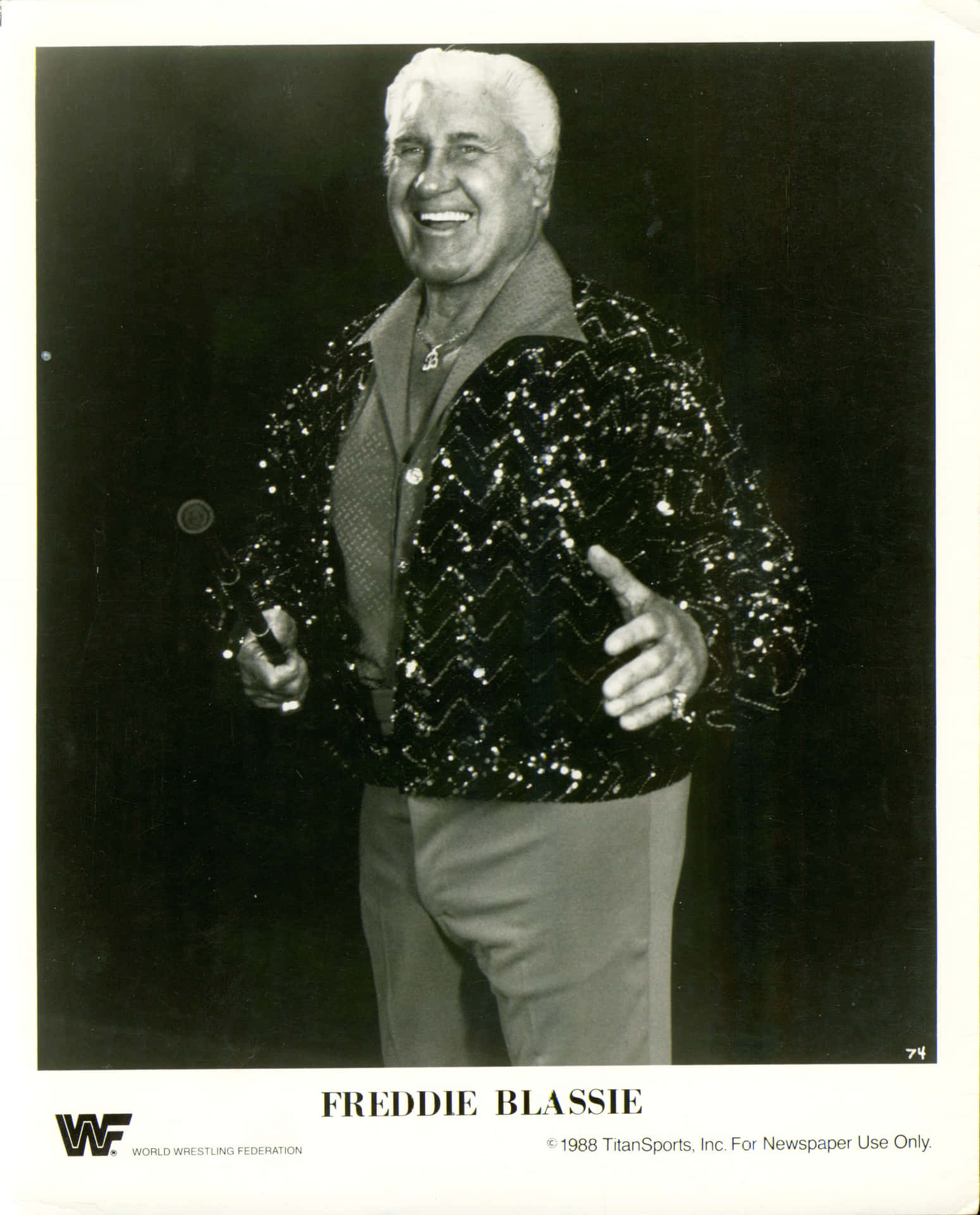 Greatest Professional Wrestler Freddie Blassie Background