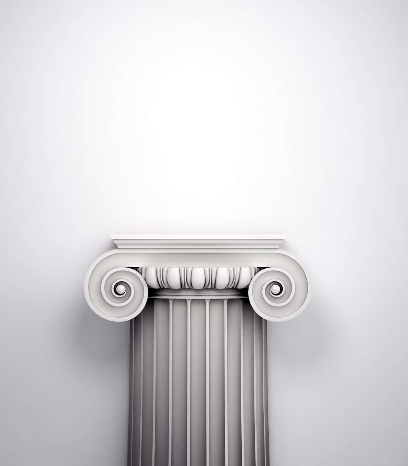 Greek Doric Order Style Pillar Background