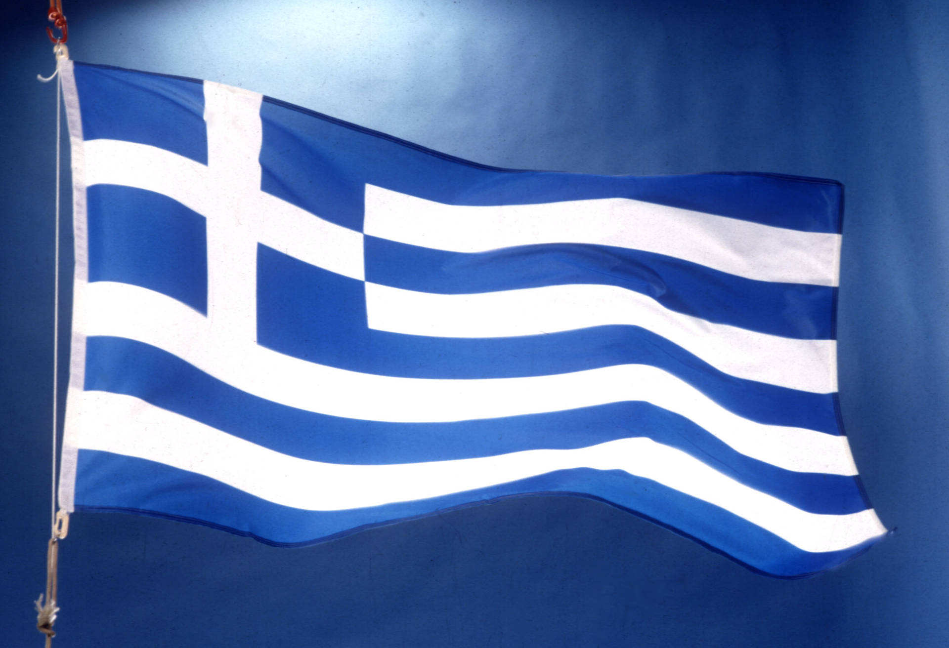 Greek Flag Symbol