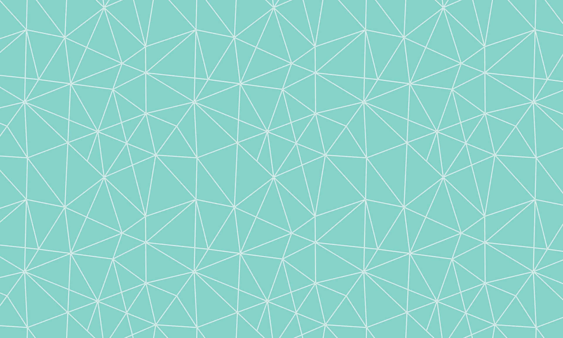 Green Aesthetic Desktop Geometric Triangles Background