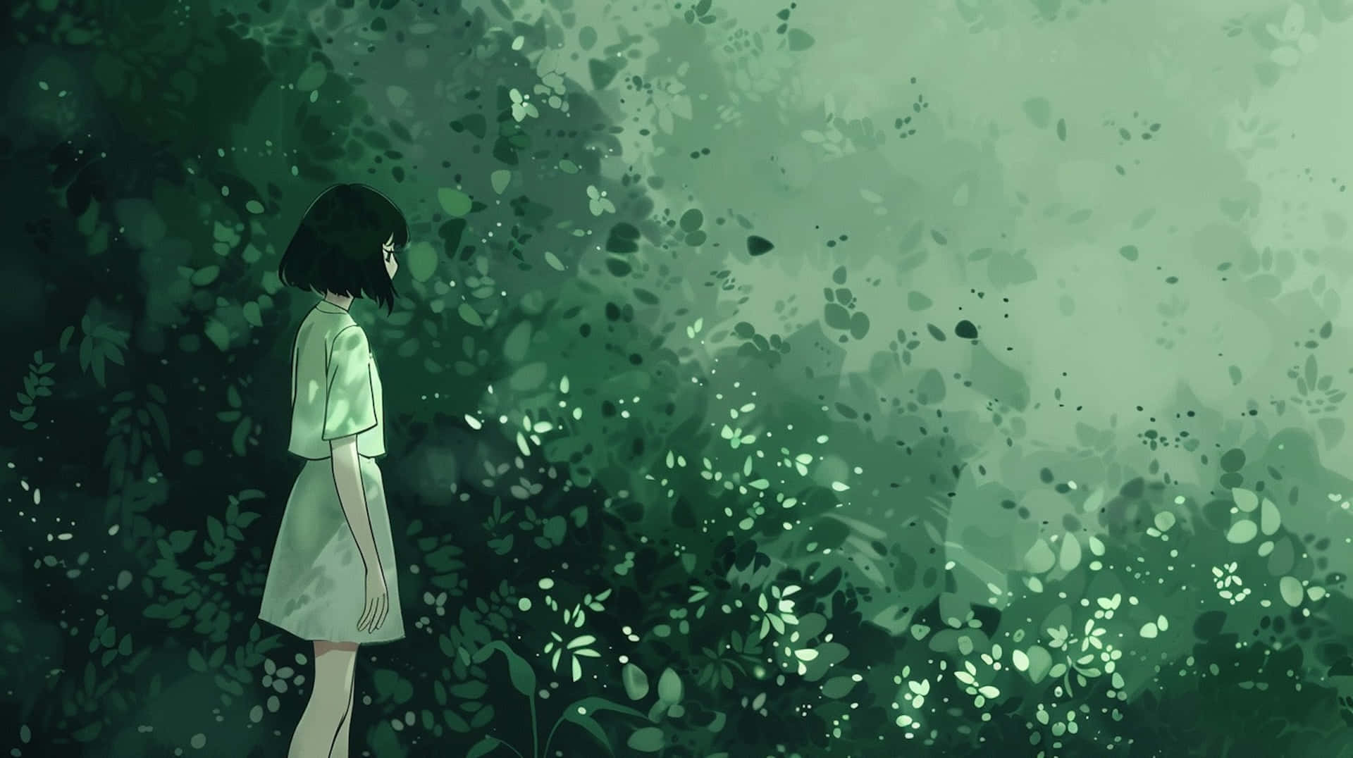 Green Aesthetic Girl In Nature.jpg