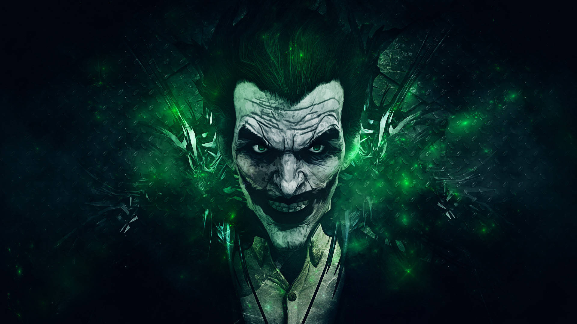 Green Aesthetic Joker Desktop Background