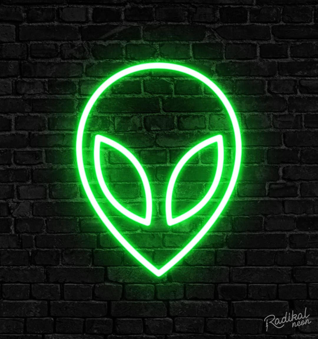 Green Aesthetic Tumblr Neon Alien