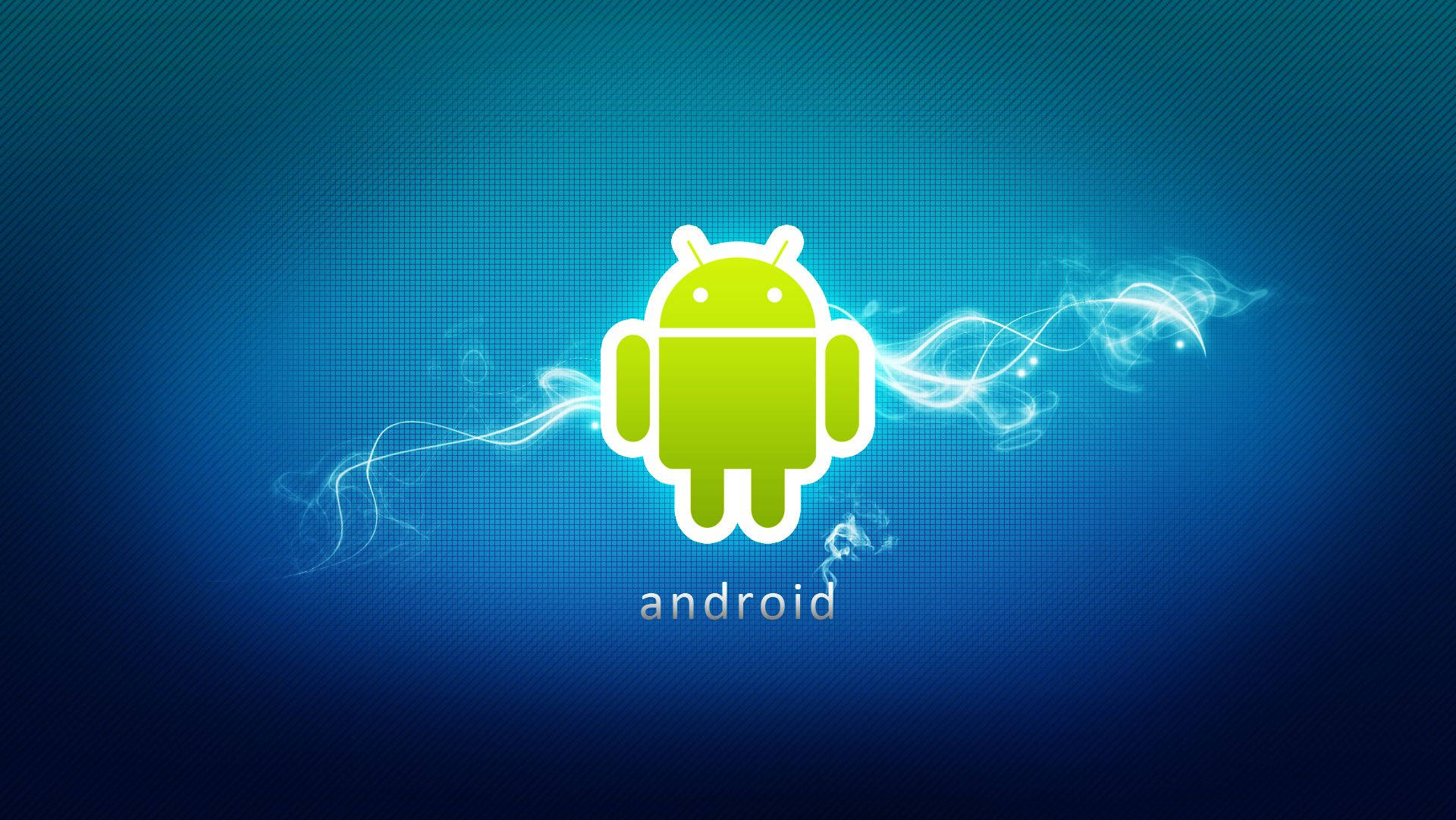 Green Android Robot Icon Background