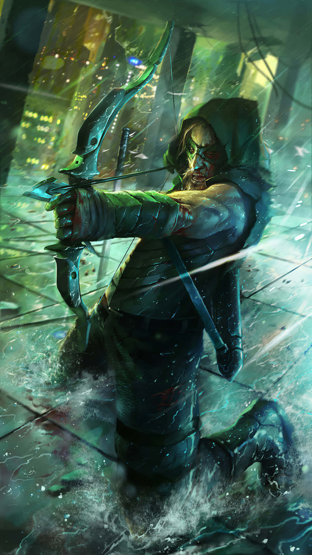 Green Arrow By Sassy Hd Wallpaper Background