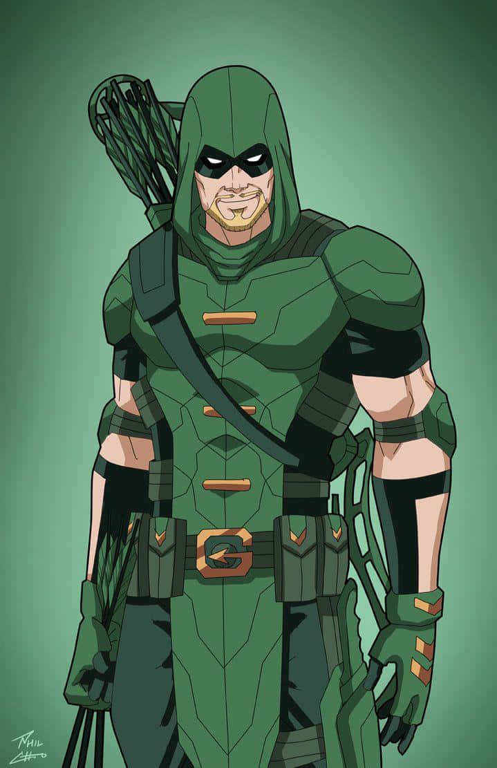 Green Arrow By Sassy_sassy Background