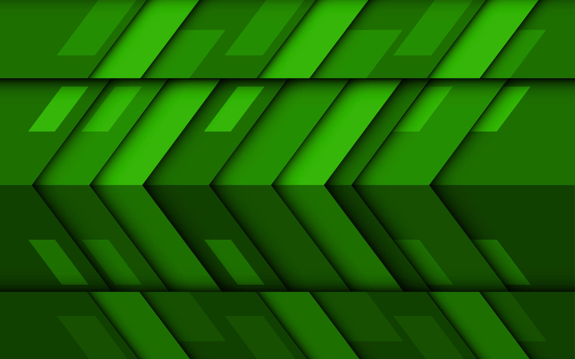 Green Arrow Material Design Background