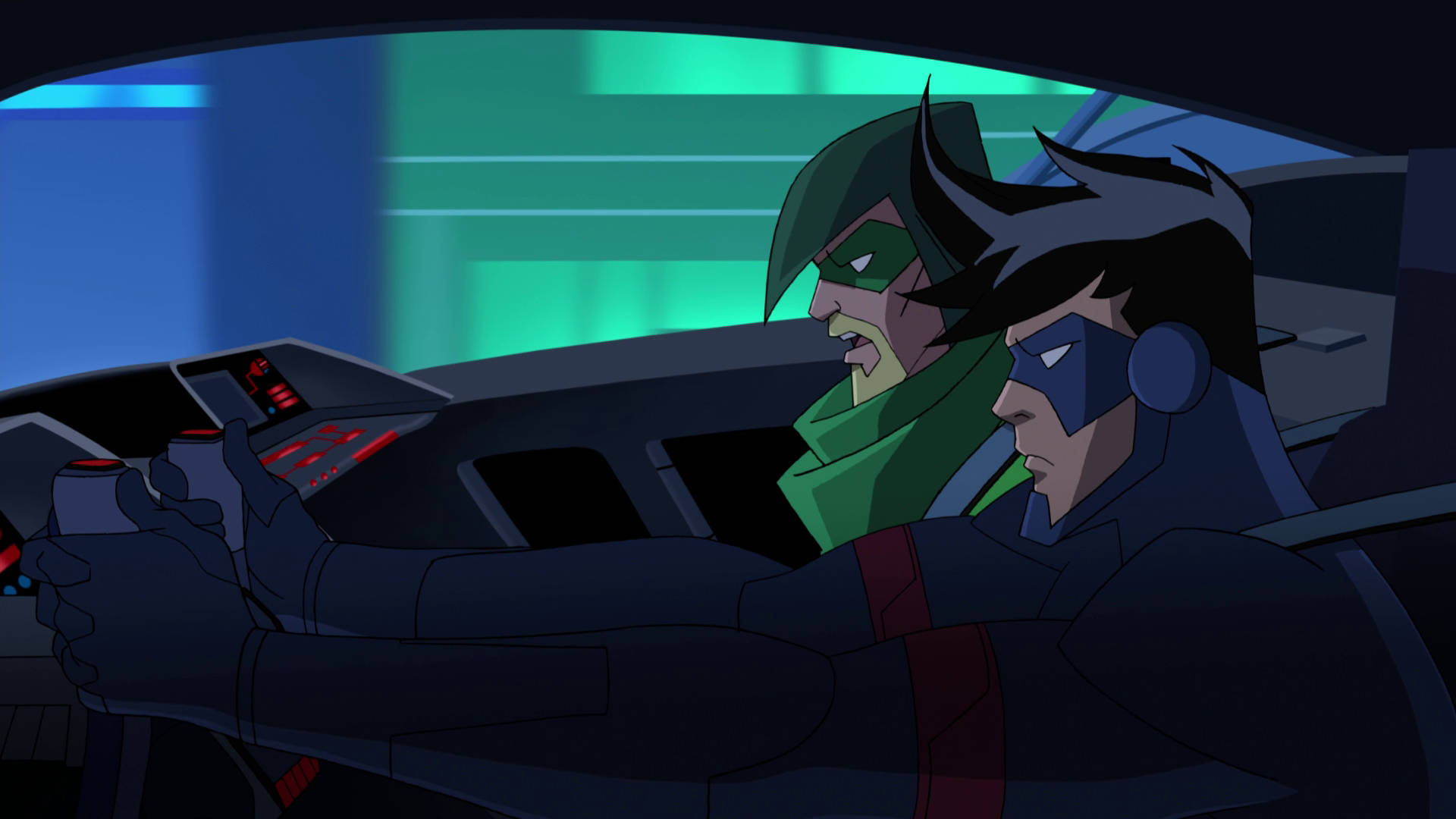 Green Arrow Richard Bat Mobile Background