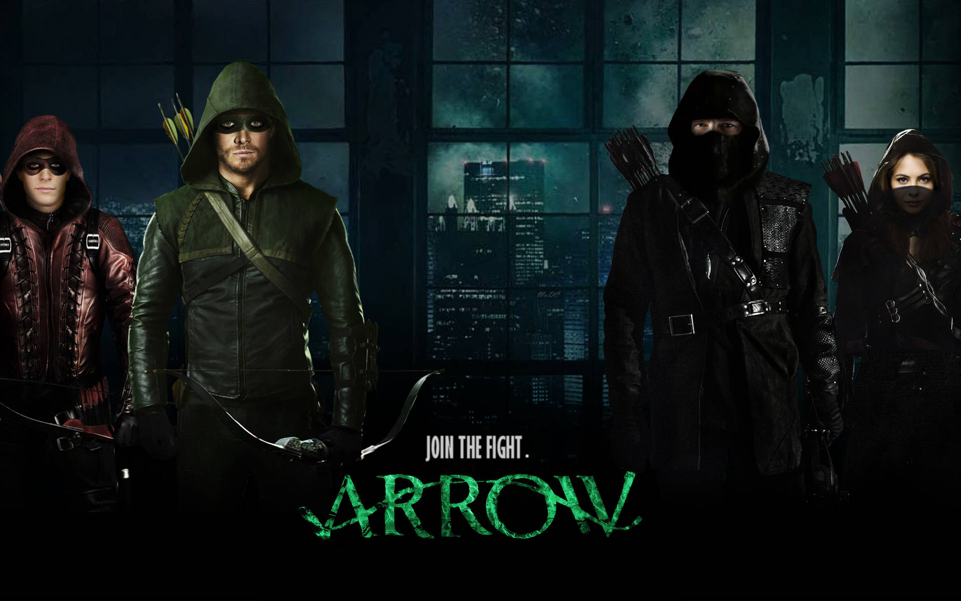 Green Arrow Season 3 Background