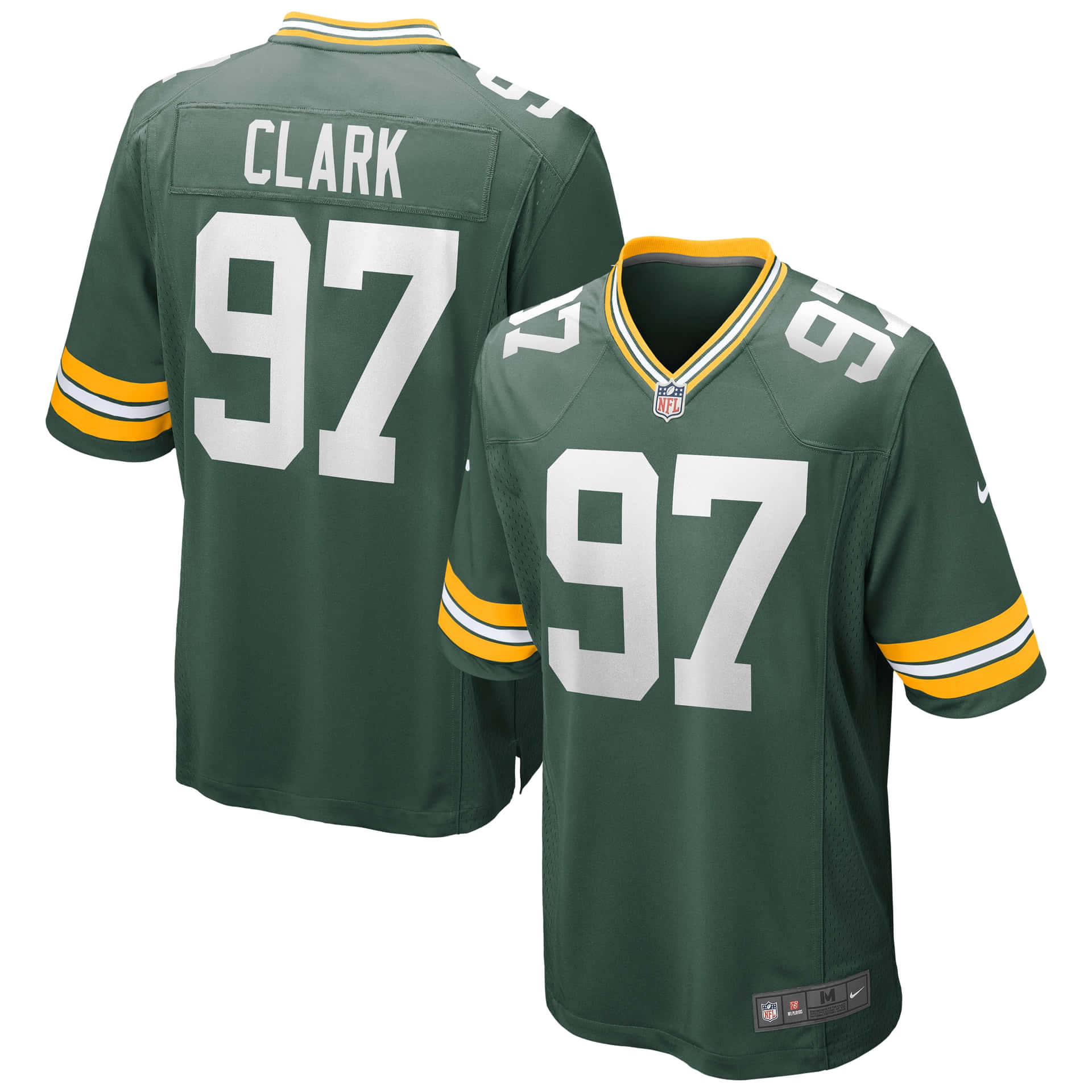Green Bay Packers Kenny Clark Jersey Background
