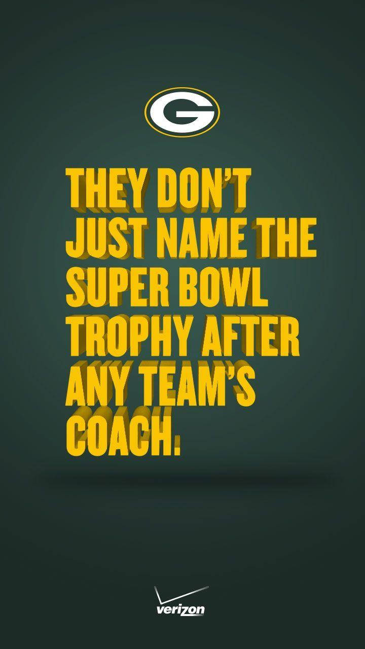 Green Bay Packers Mindset Quote