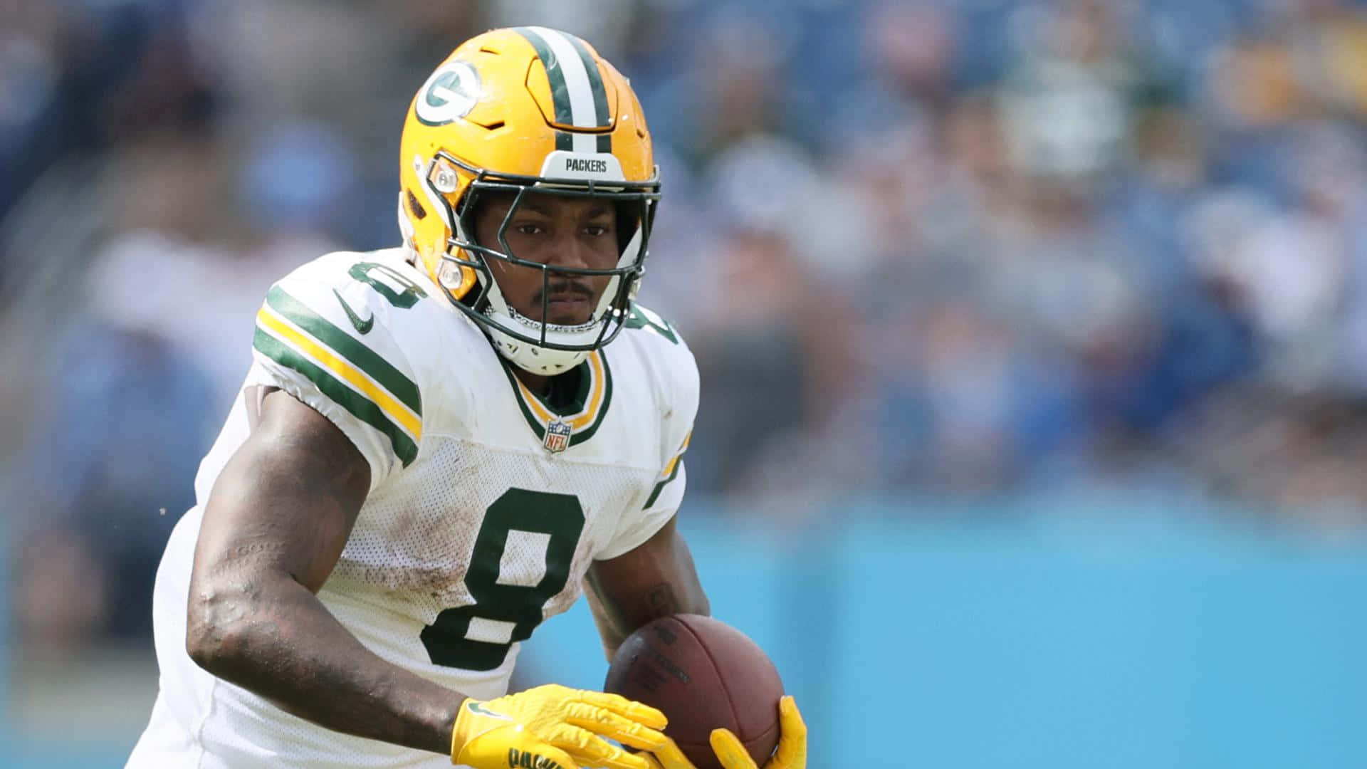 Green Bay Packers Running Back Action