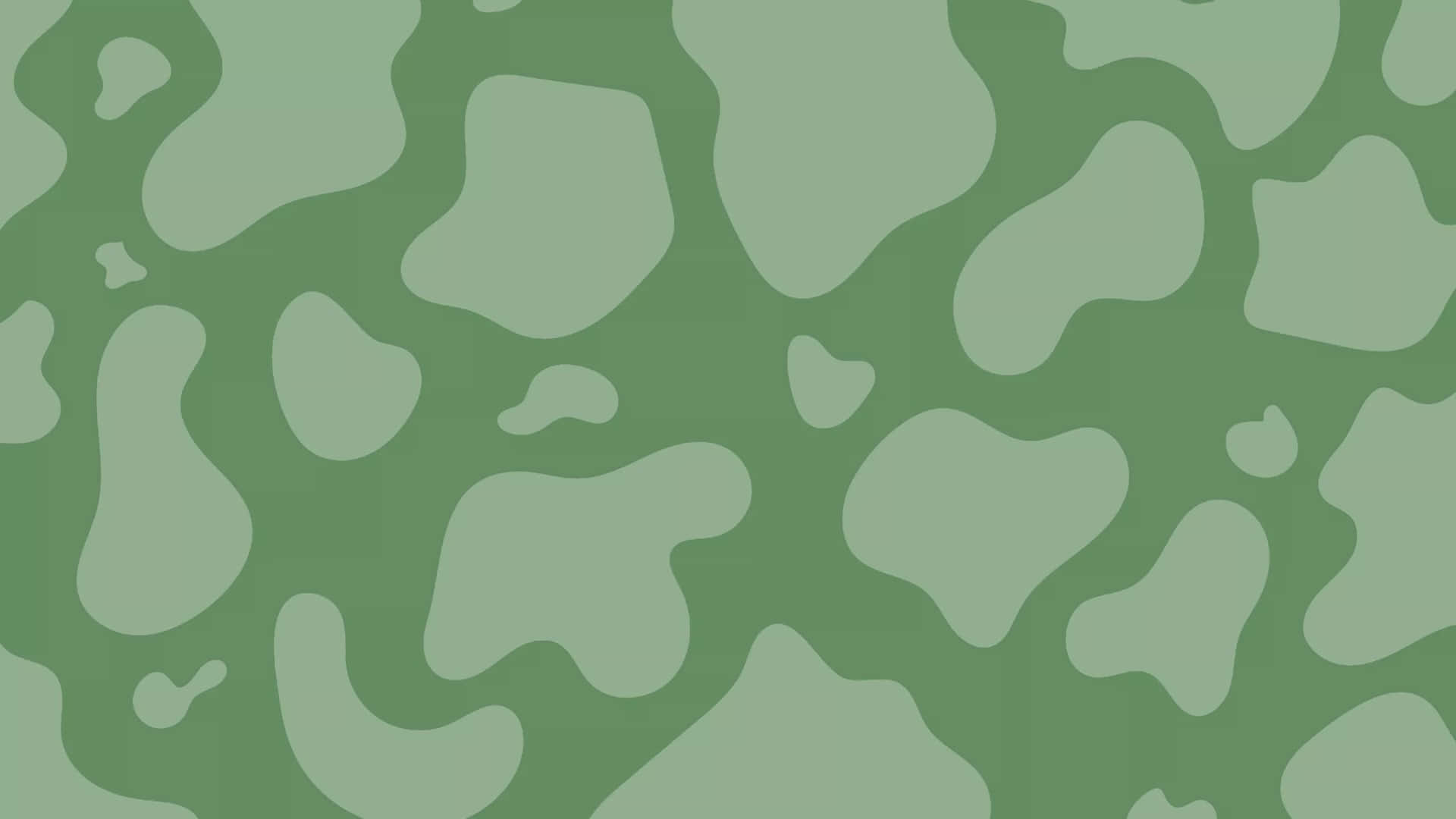Green Camouflage Pattern Background