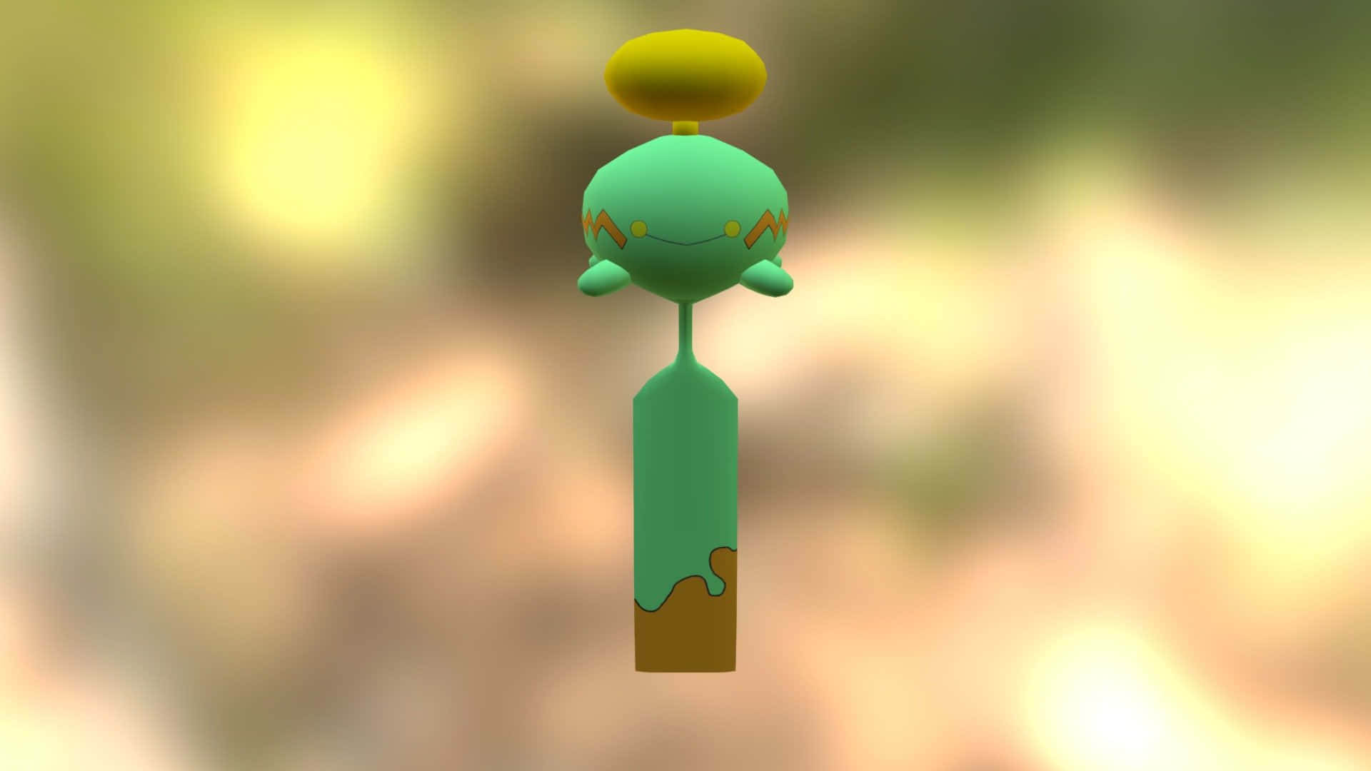 Green Chimecho Background