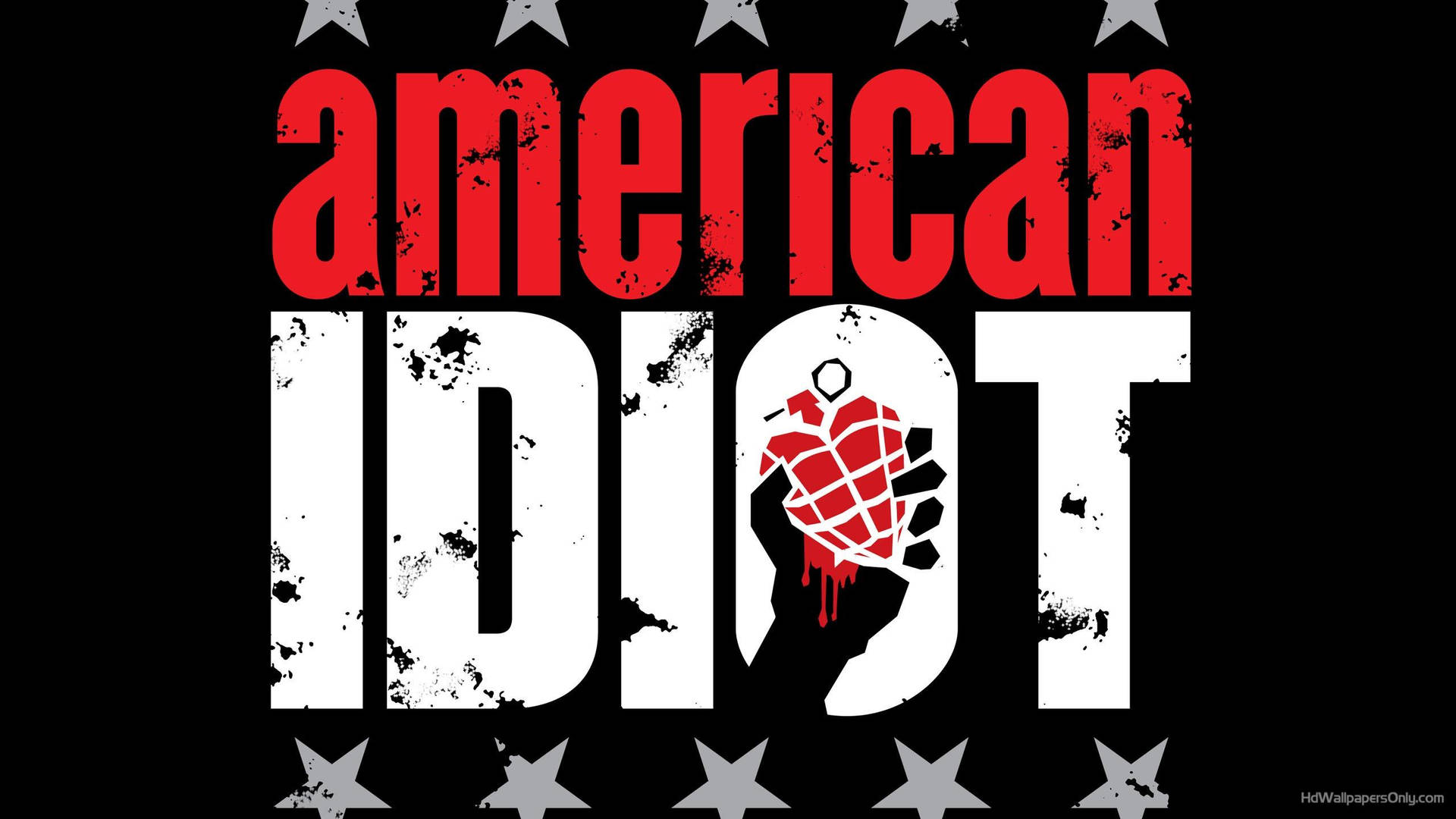 Green Day American Idiot Cover Background