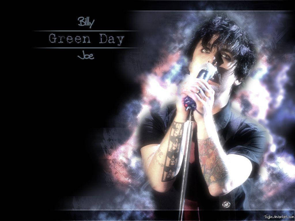 Green Day Frontman Galaxy Smoke Background