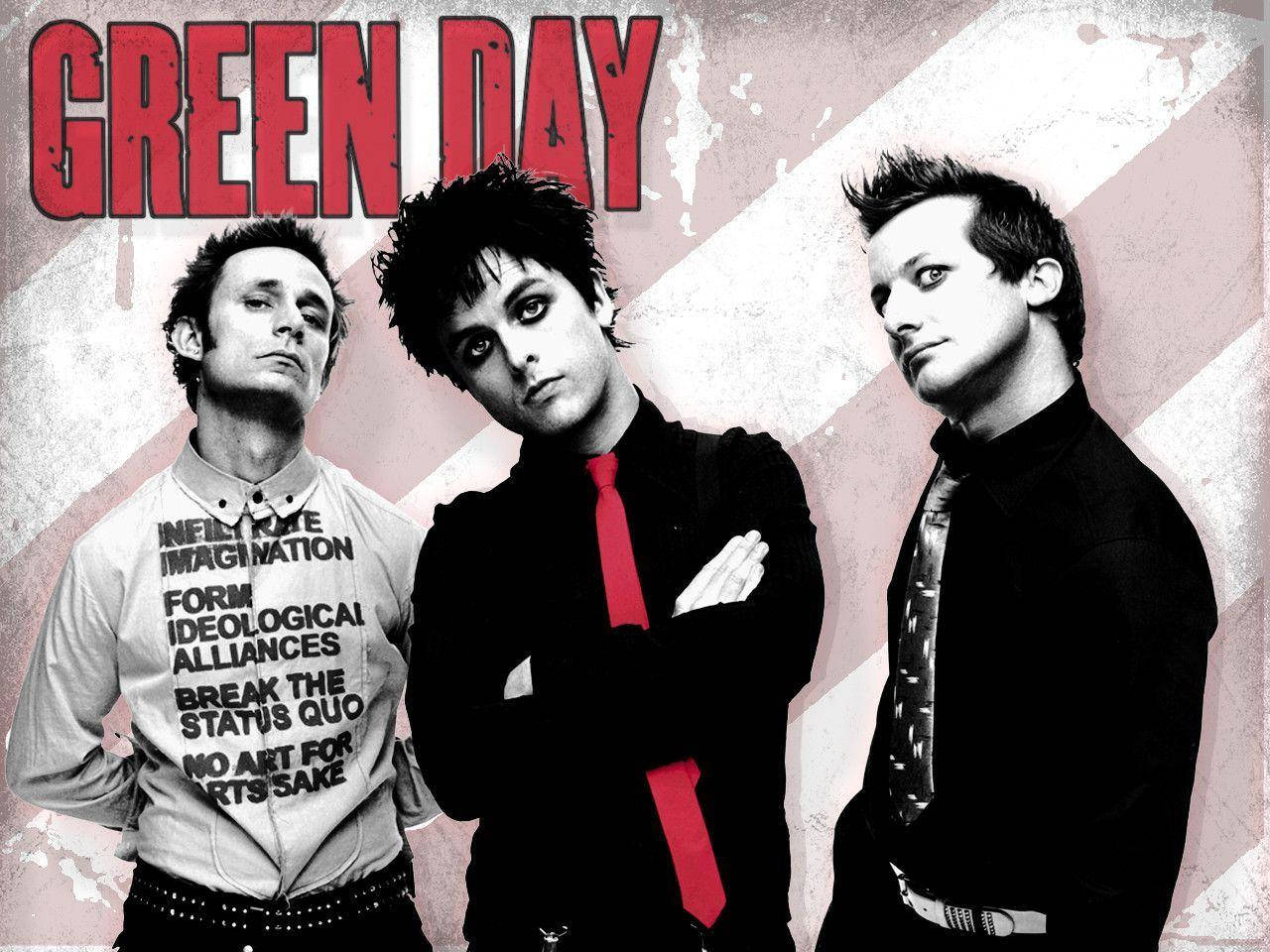 Green Day Smug Members Background
