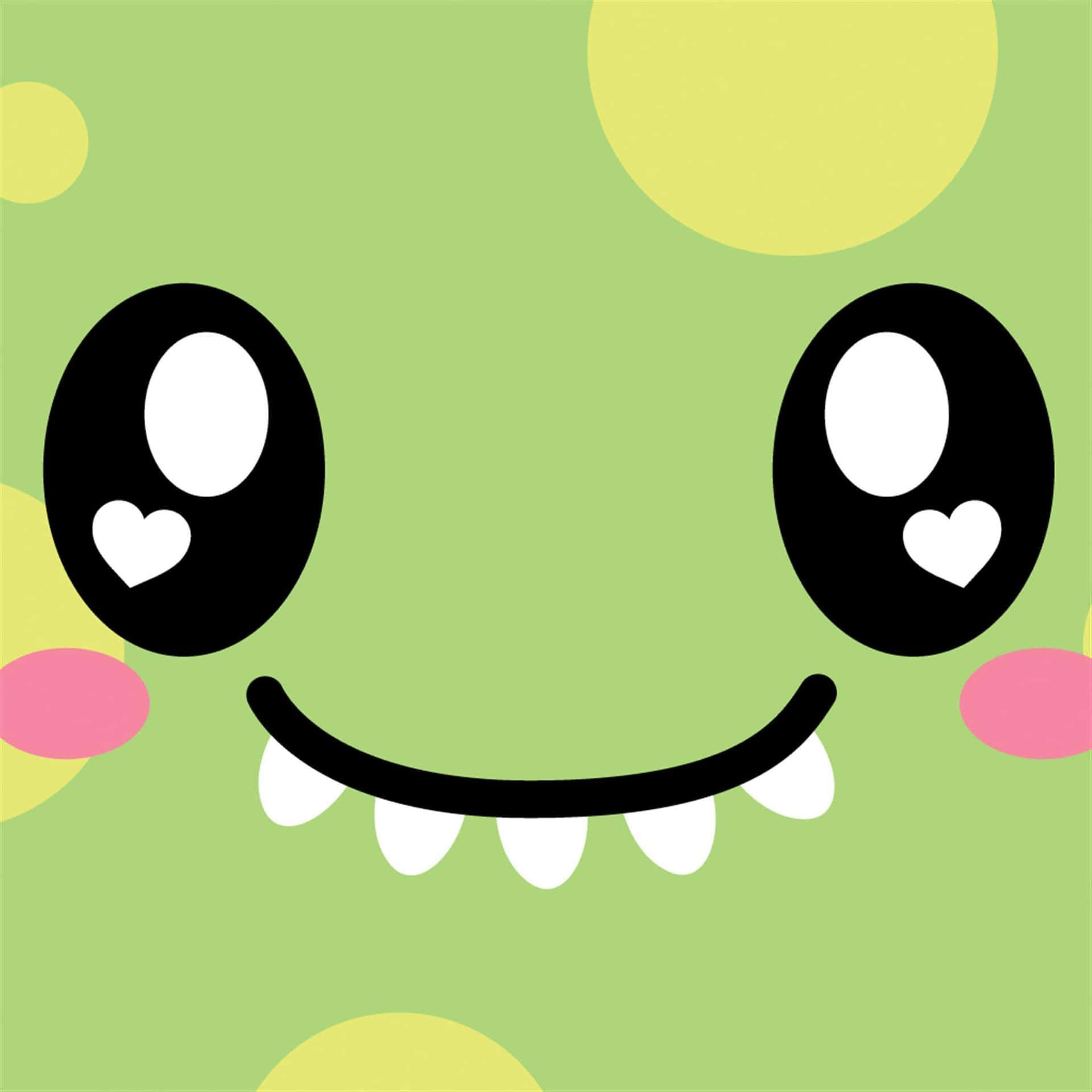 Green Dino Cute Girly Ipad