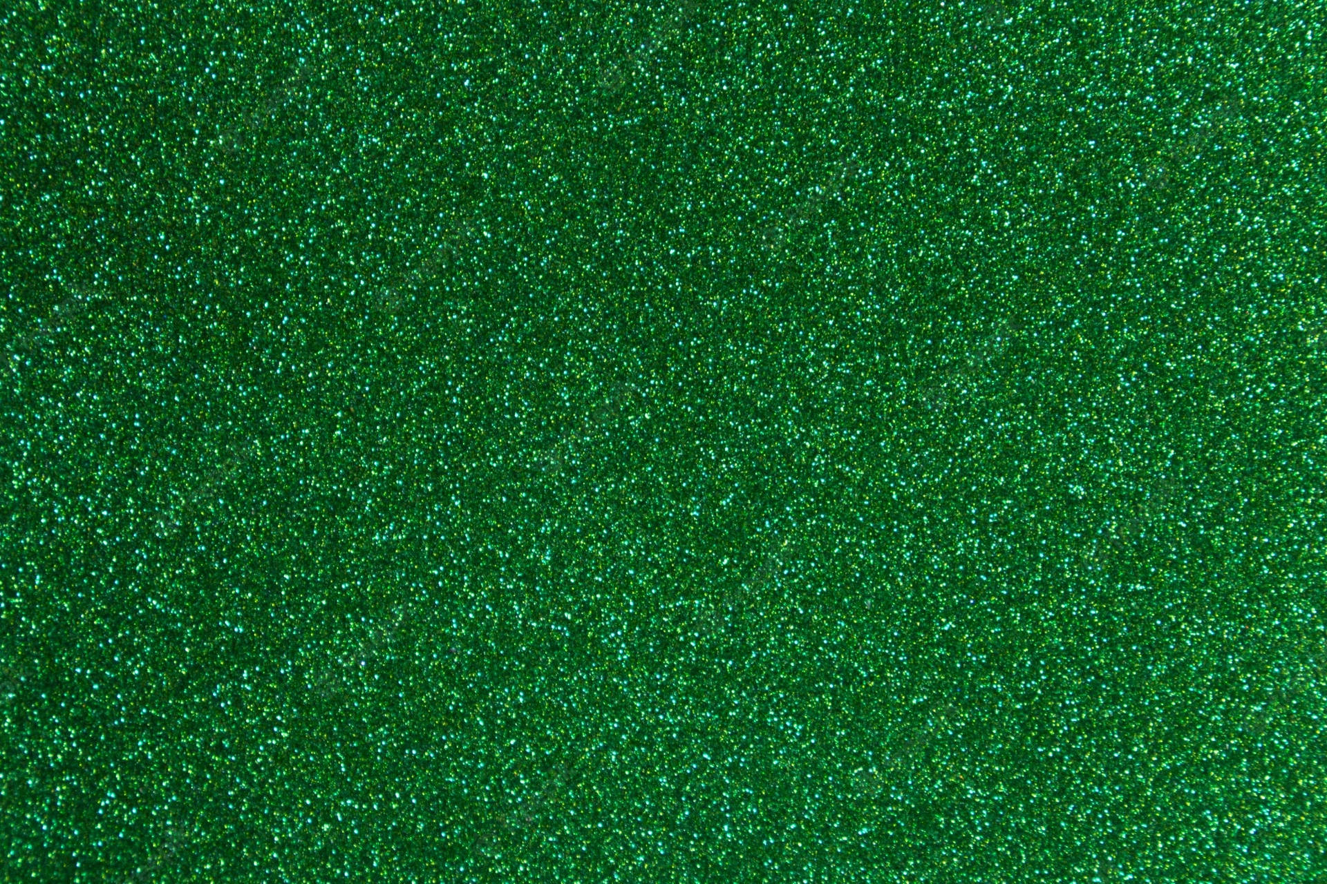 Green Glitter Background Stock Photo