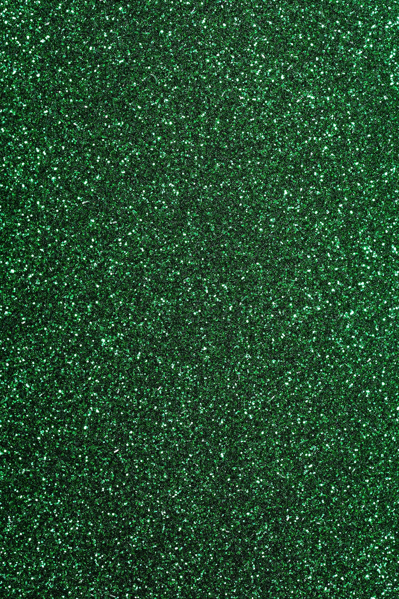 Green Glitter Phone Background