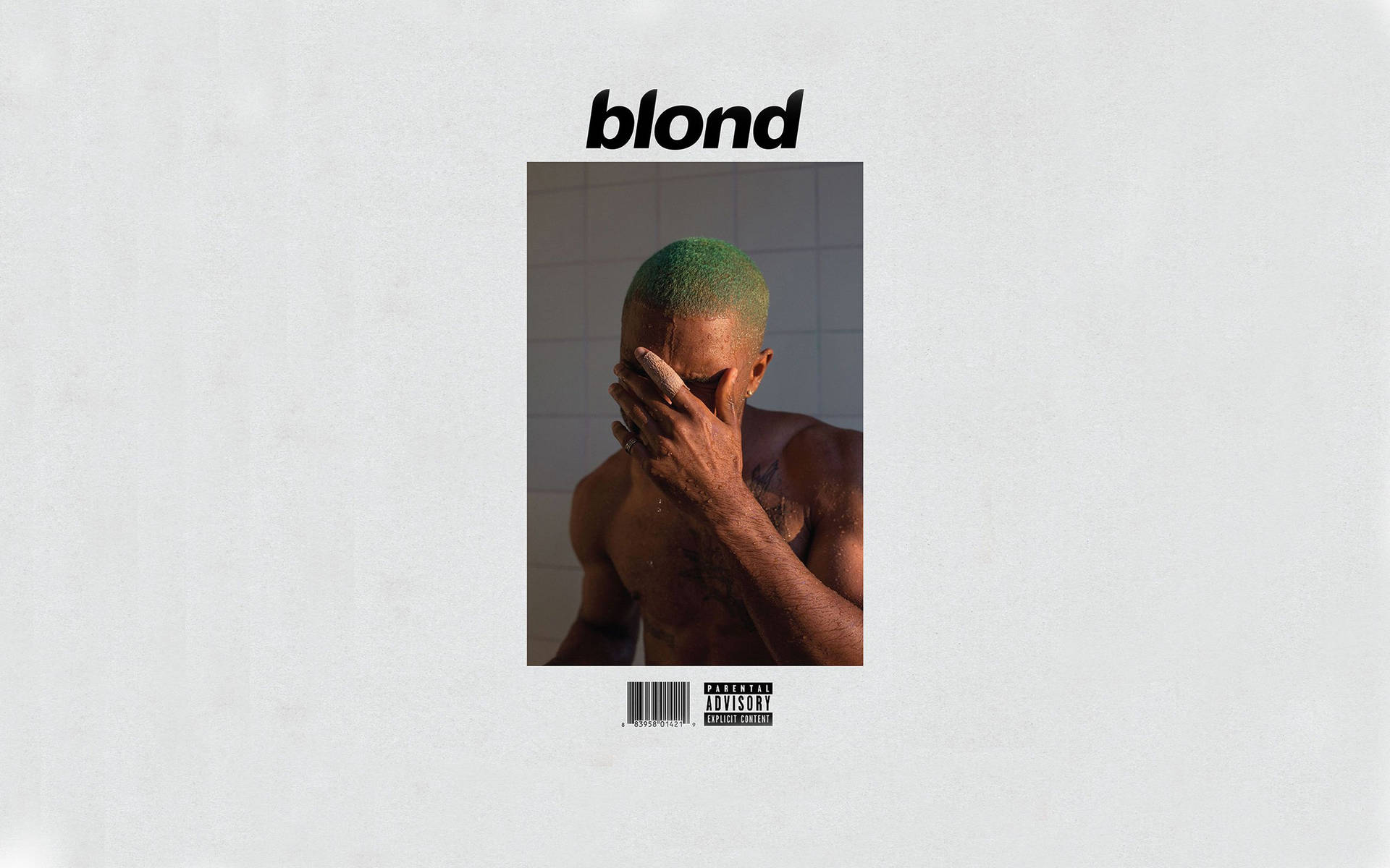 Green-haired Frank Ocean Background