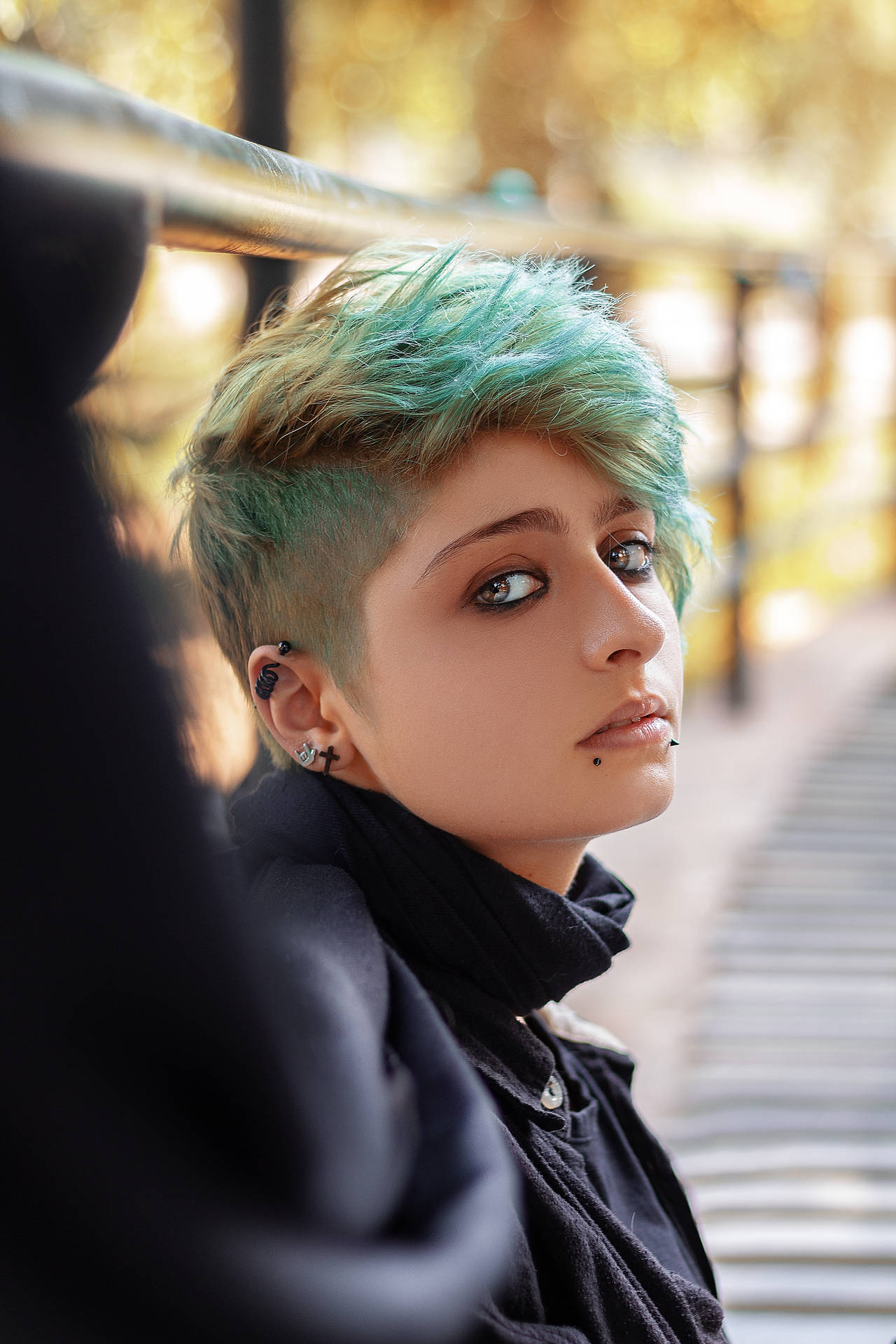 Green-haired Tomboy