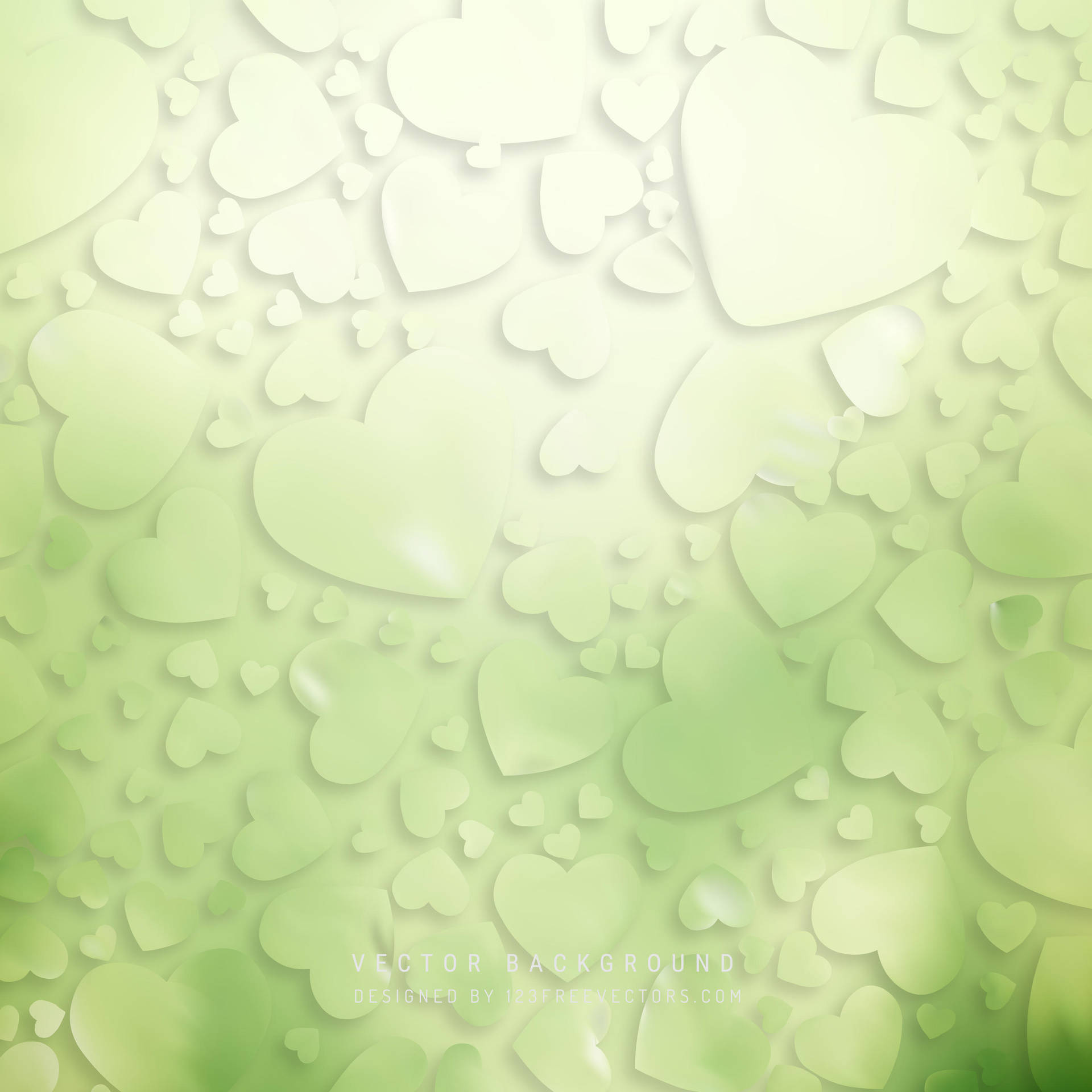 Green Heart Transparent Background