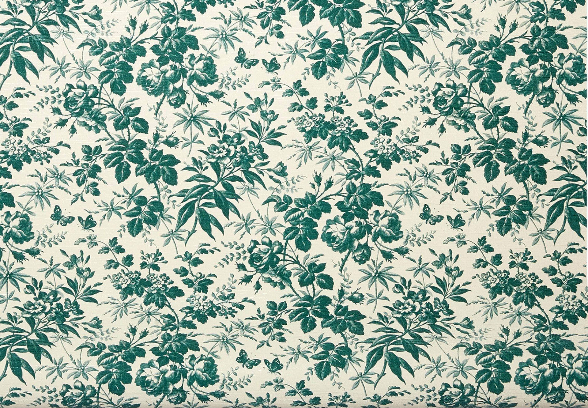Green Herbarium Gucci Pattern Background