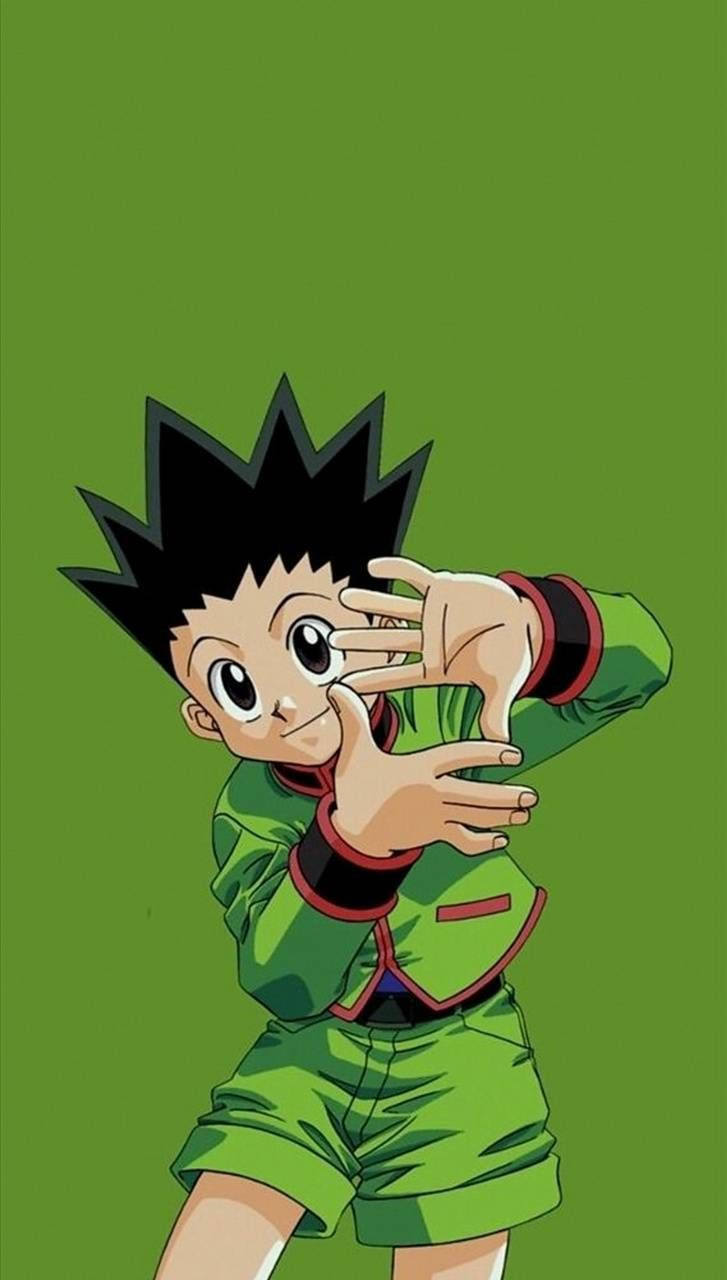 Green Hunter X Hunter Iphone Background