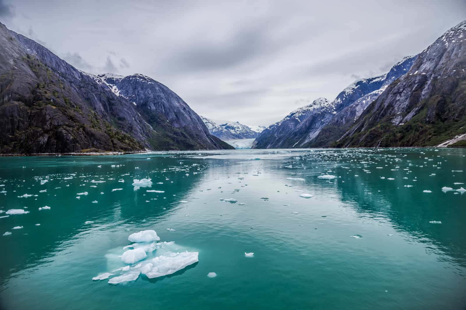 Green Icy Glacier Bay National Park