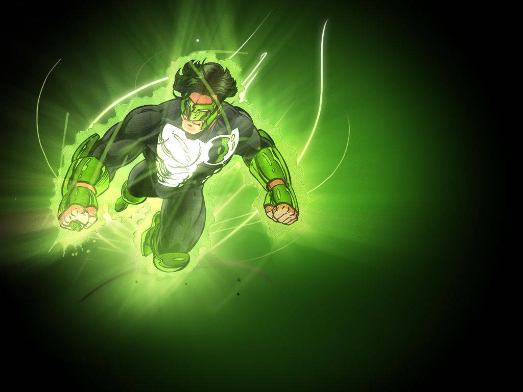 Green Lantern Comic Art