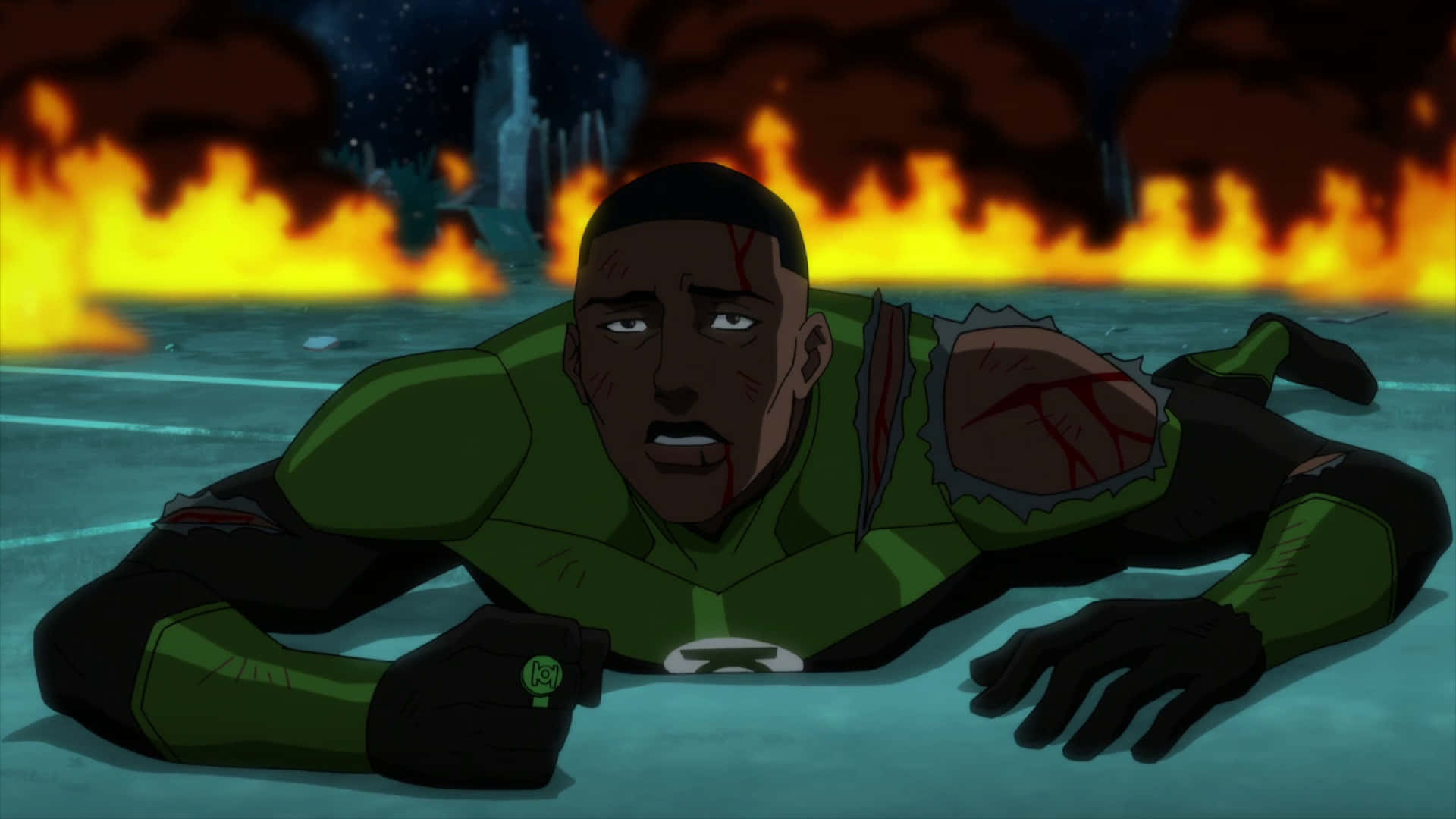Green Lantern The Animated Series John Stewart Background