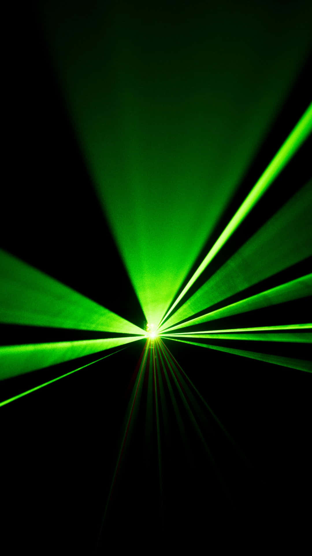 Green Laser Beams Background
