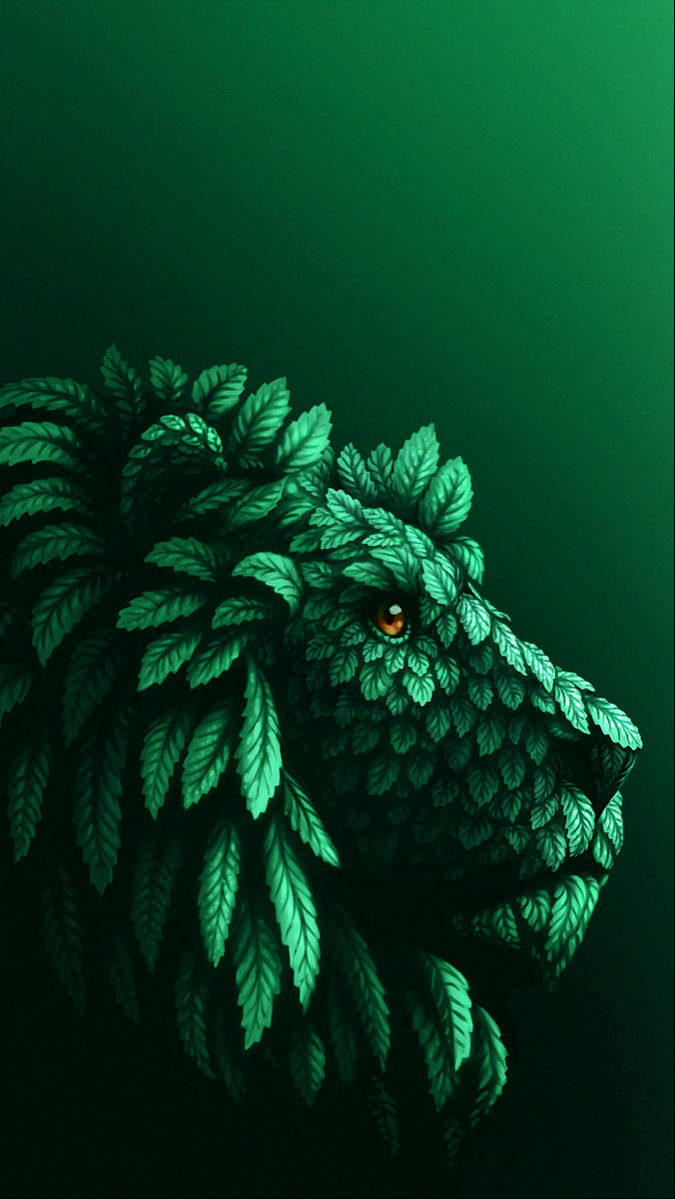 Green Lion Ios 6 Background