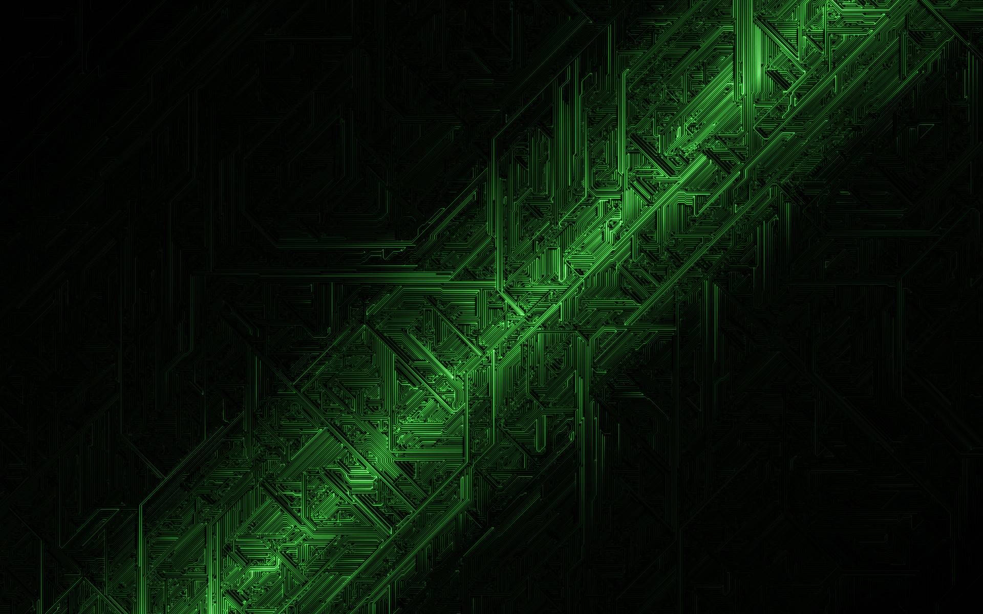 Green Metallic Abstract Background