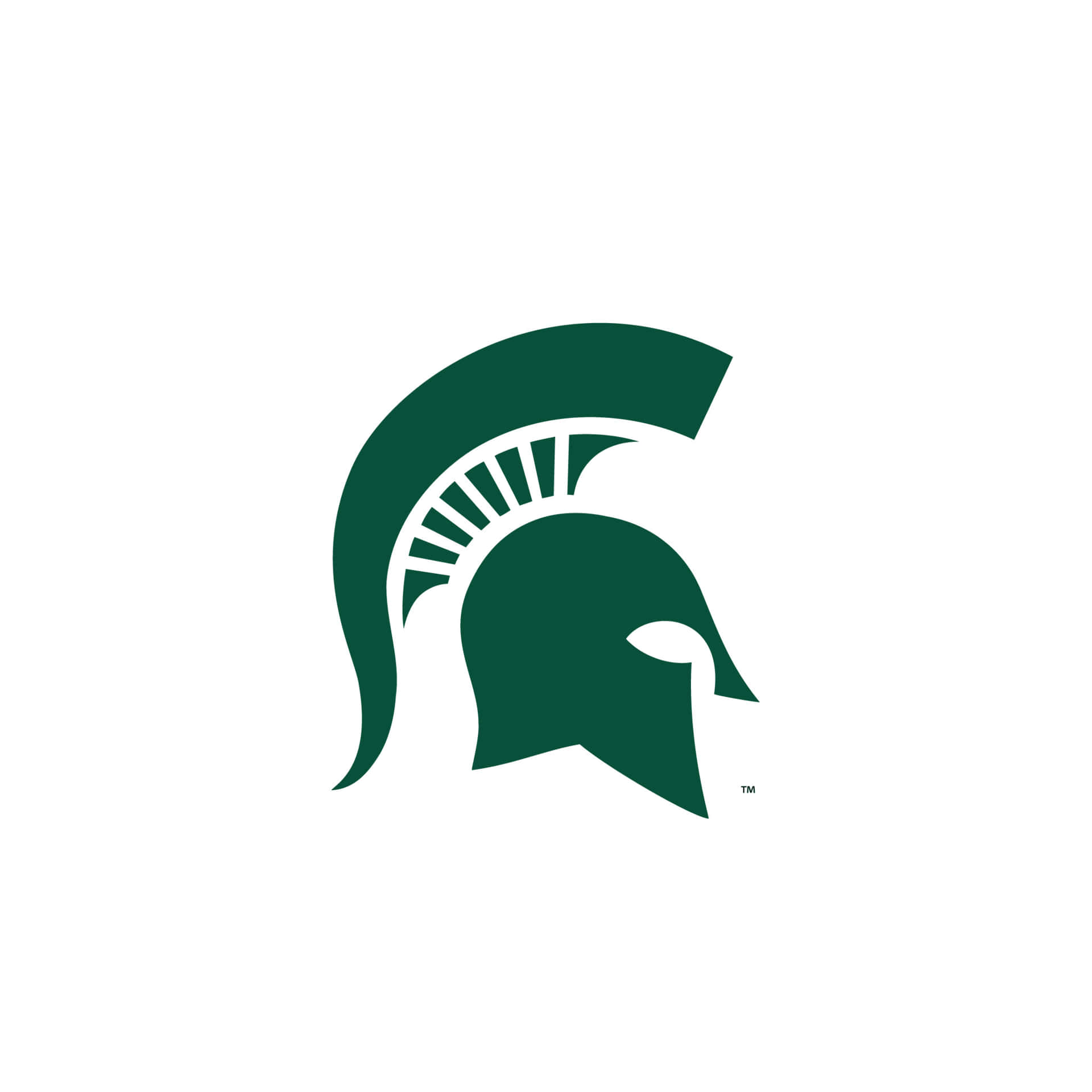 Green Michigan State Spartans Logo