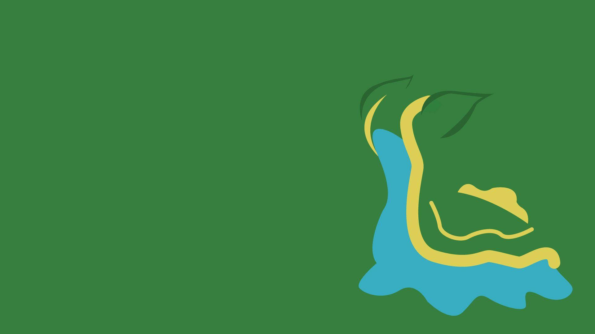 Green Minimalist Gastrodon Background