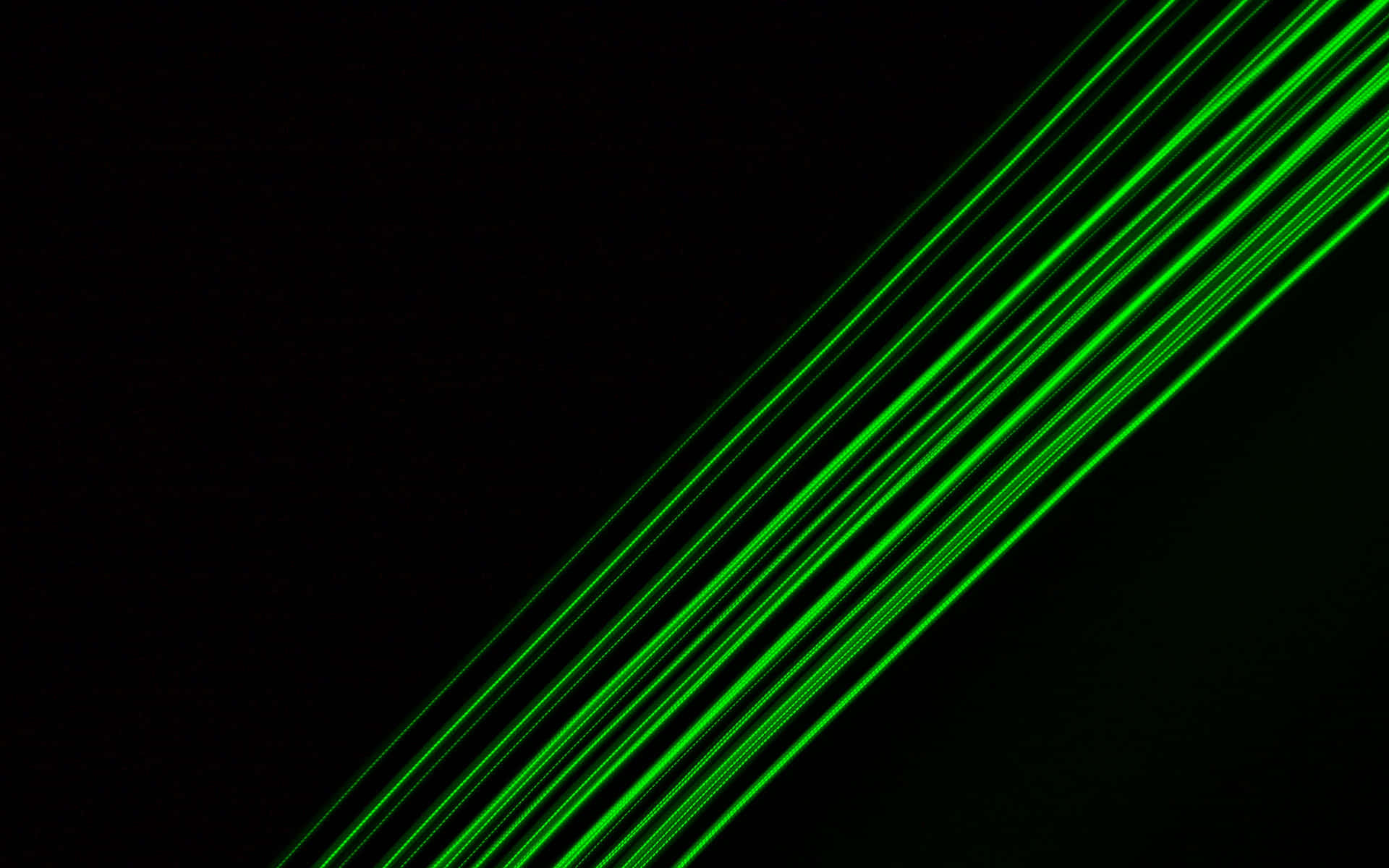 Green Neon Laser Lines4 K Wallpaper Background