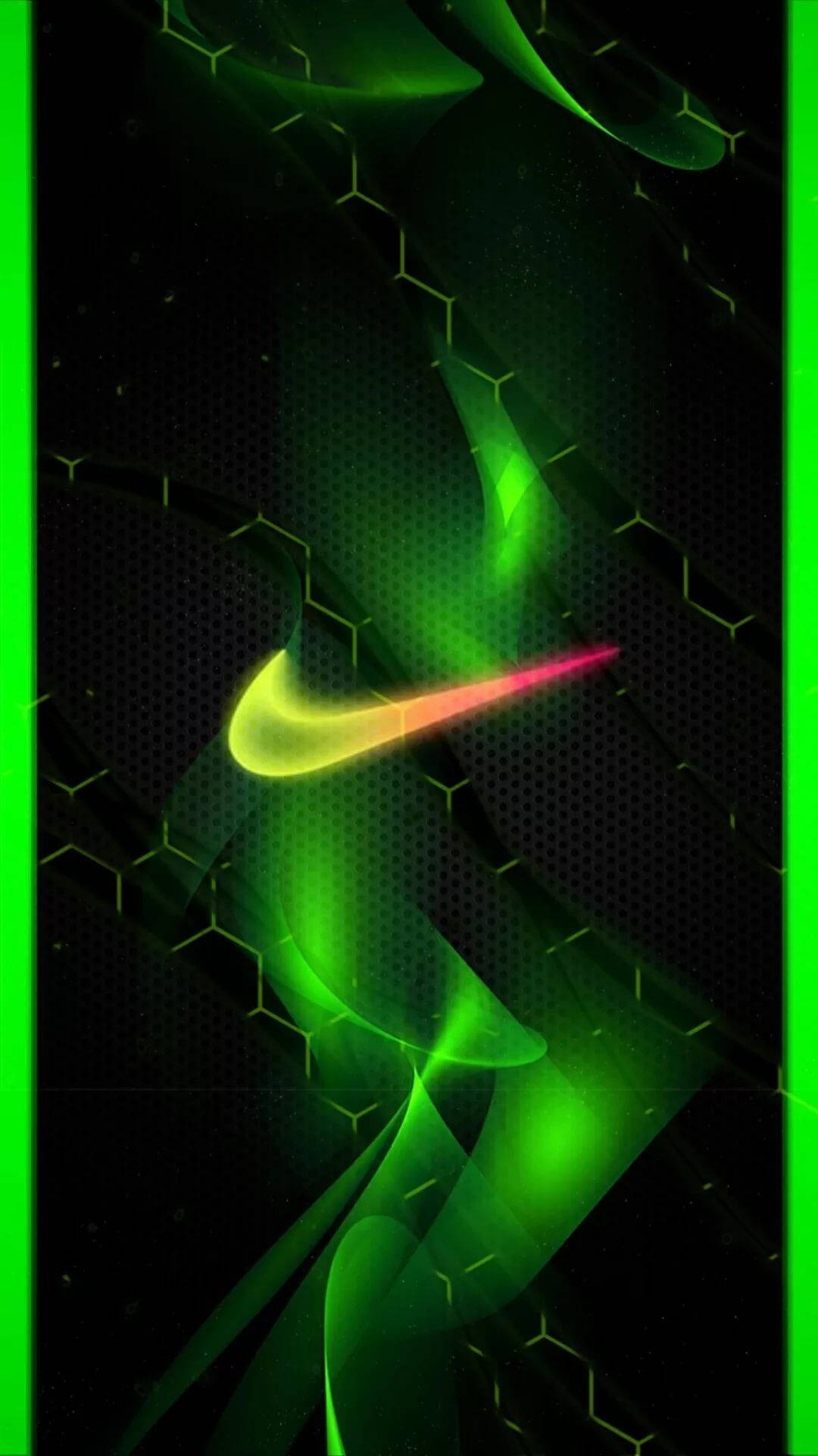 Green Nike Iphone Background Background