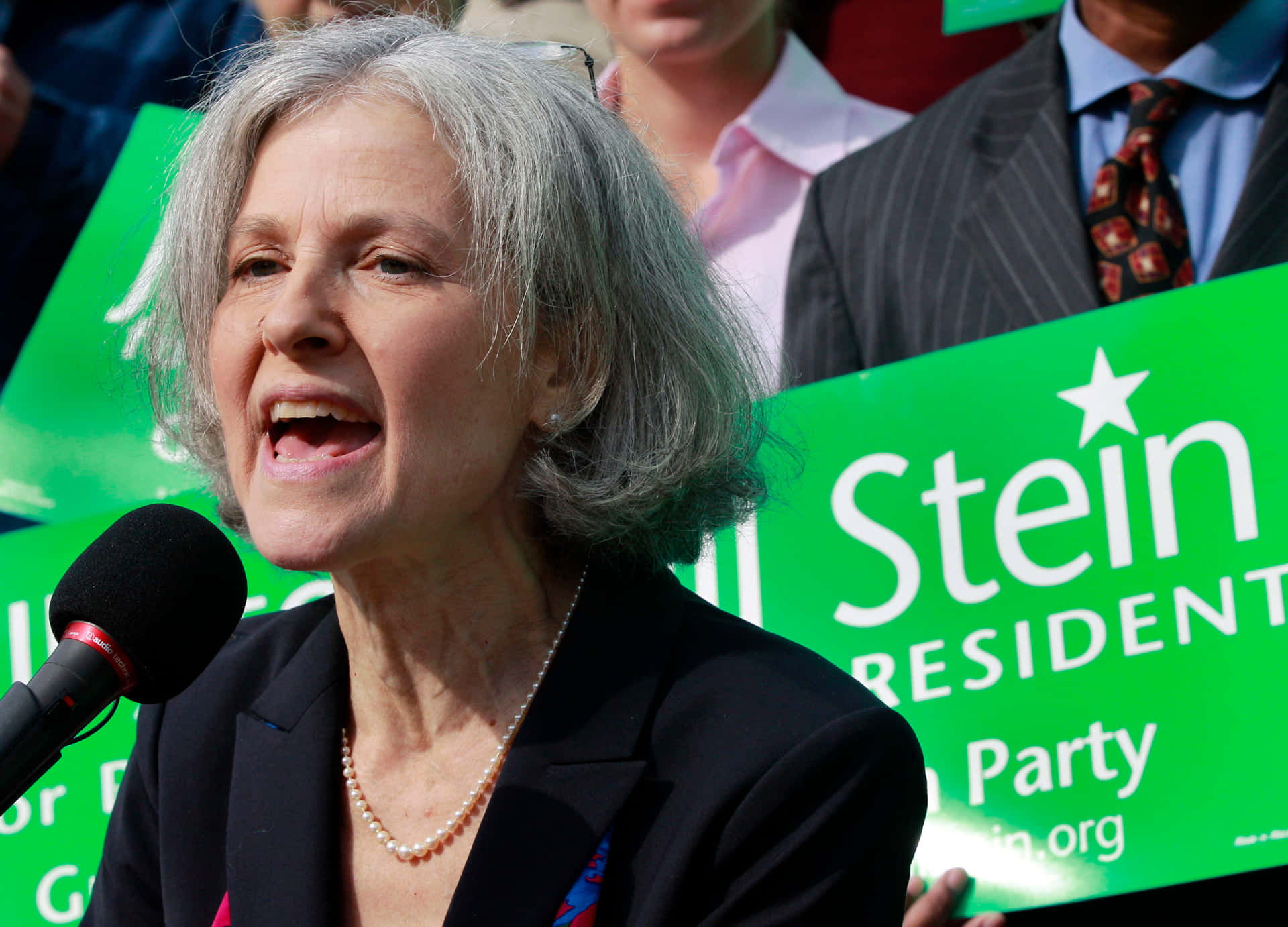 Green Party Presidential Candidate Jill Stein