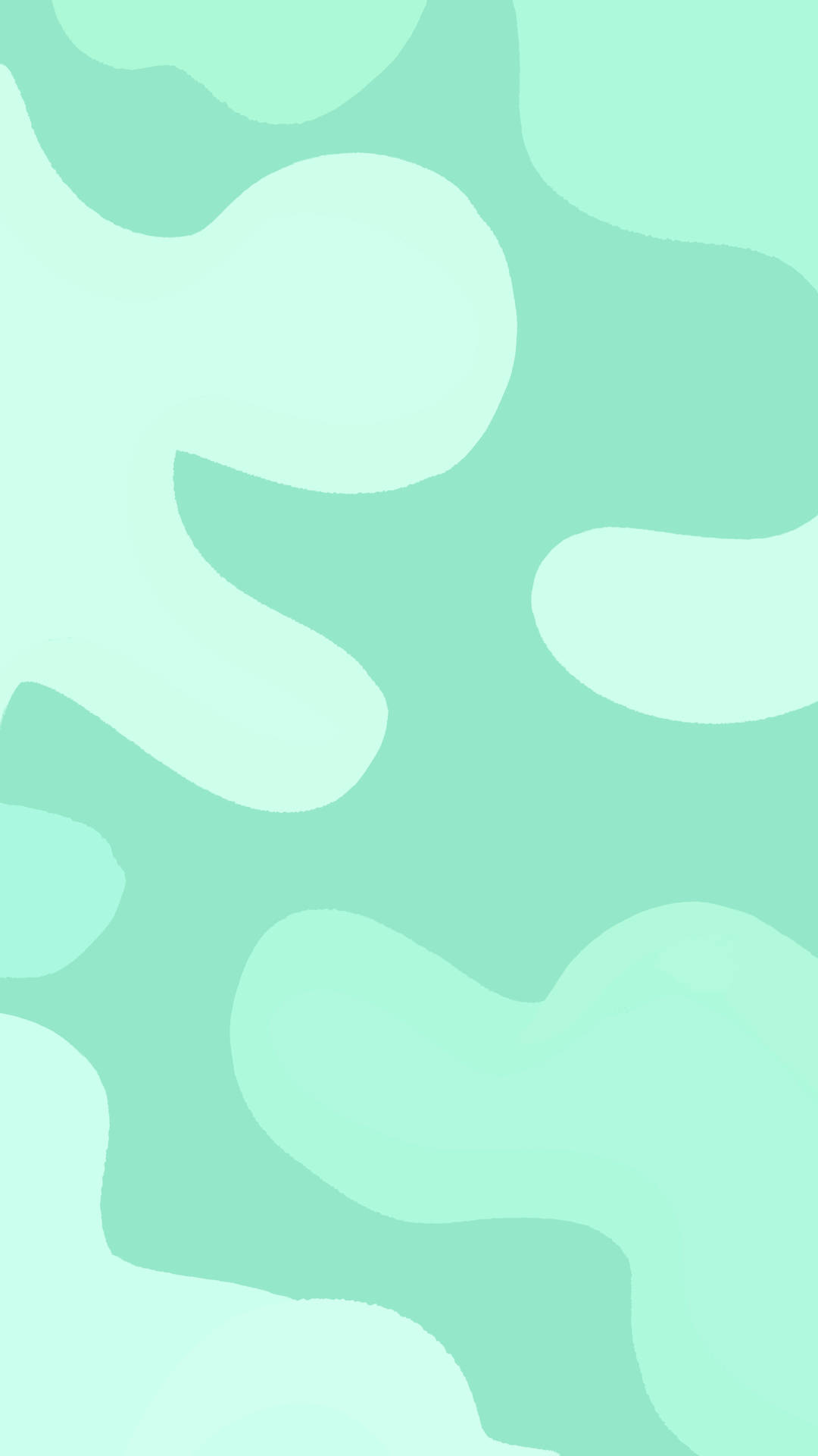 Green Pastel Minimalist Abstract Background