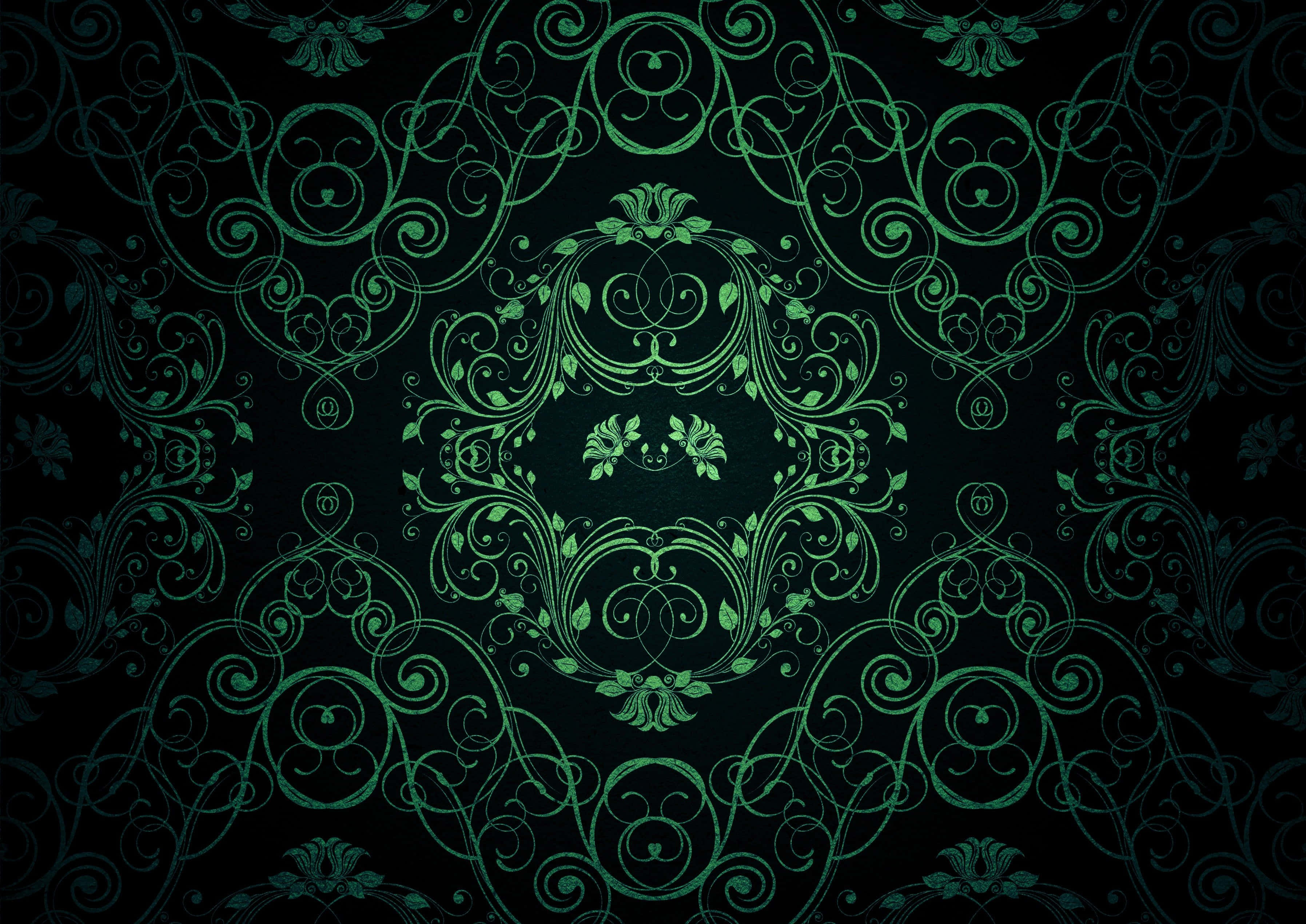 Green Pattern [wallpaper] Background