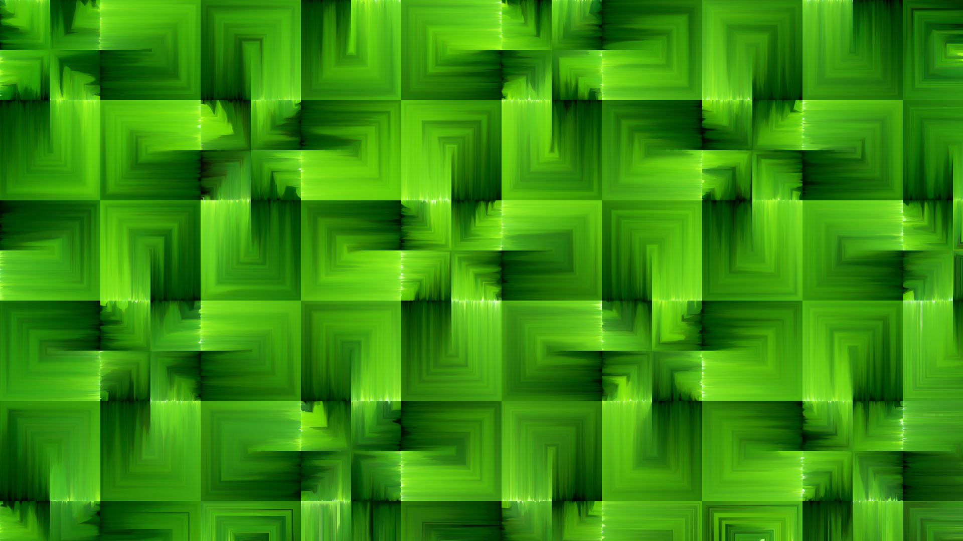 Green Patterned Abstract Background