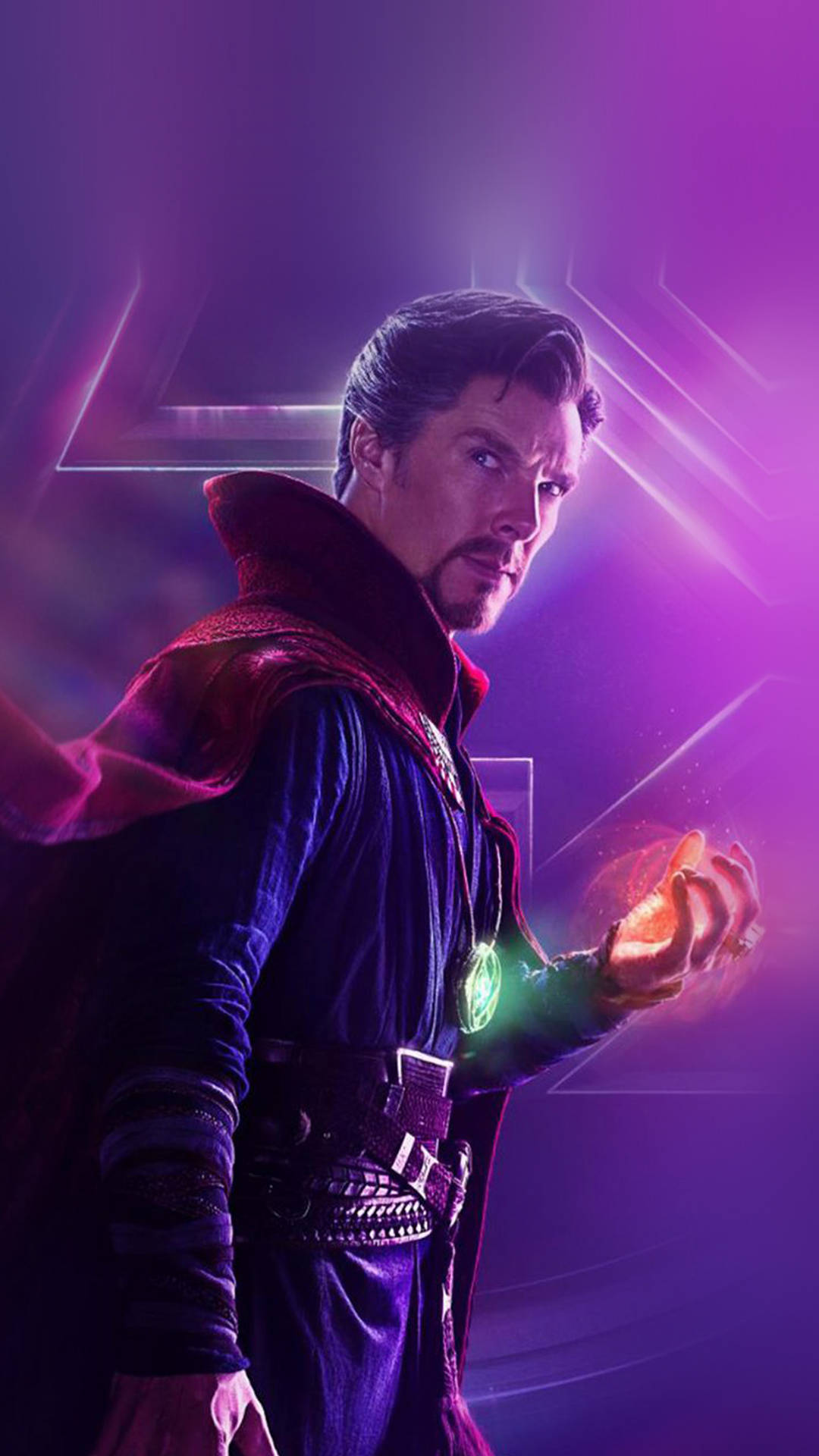 Green Pendant Superhero Doctor Strange Background