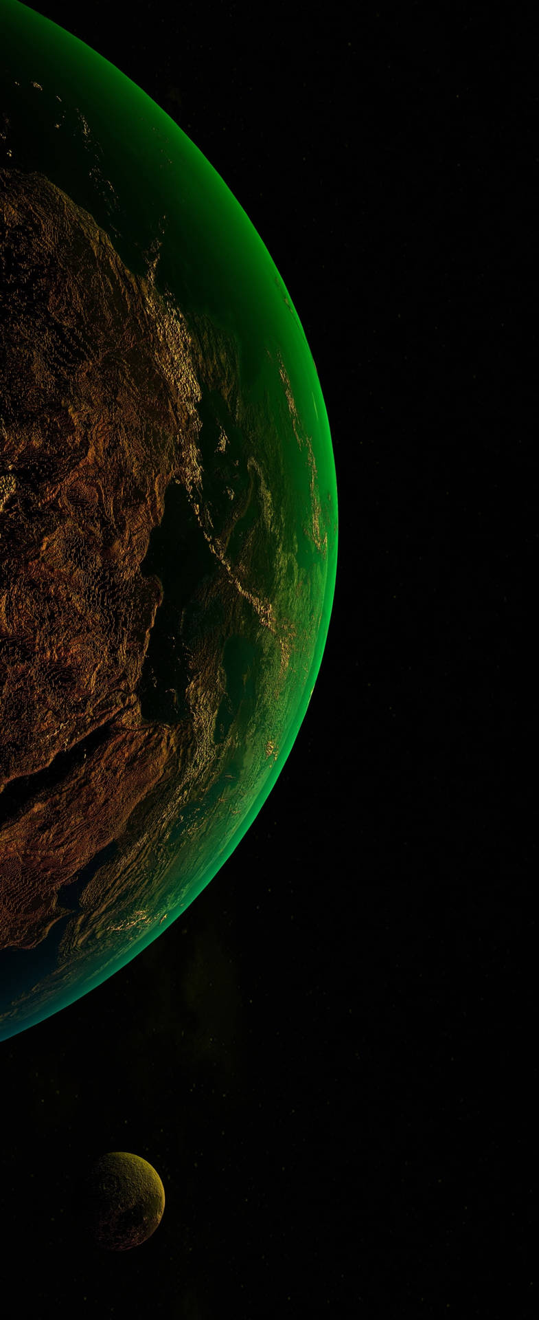 Green Planet 4k Iphone 11 Background