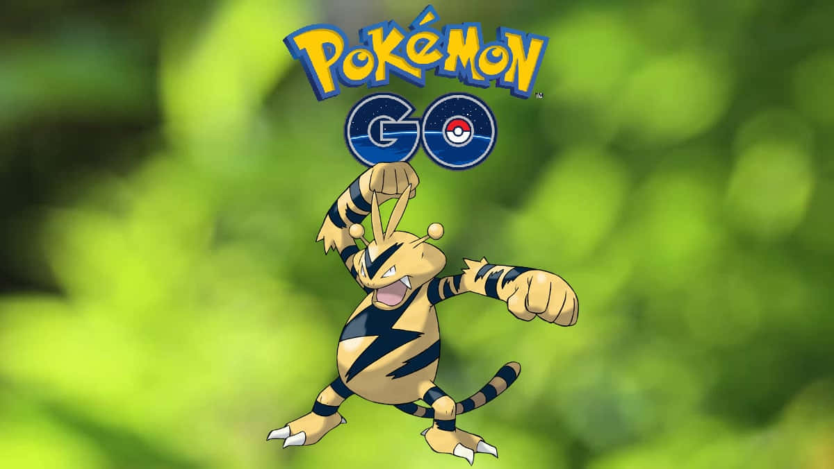 Green Pokemon Go Electabuzz Background