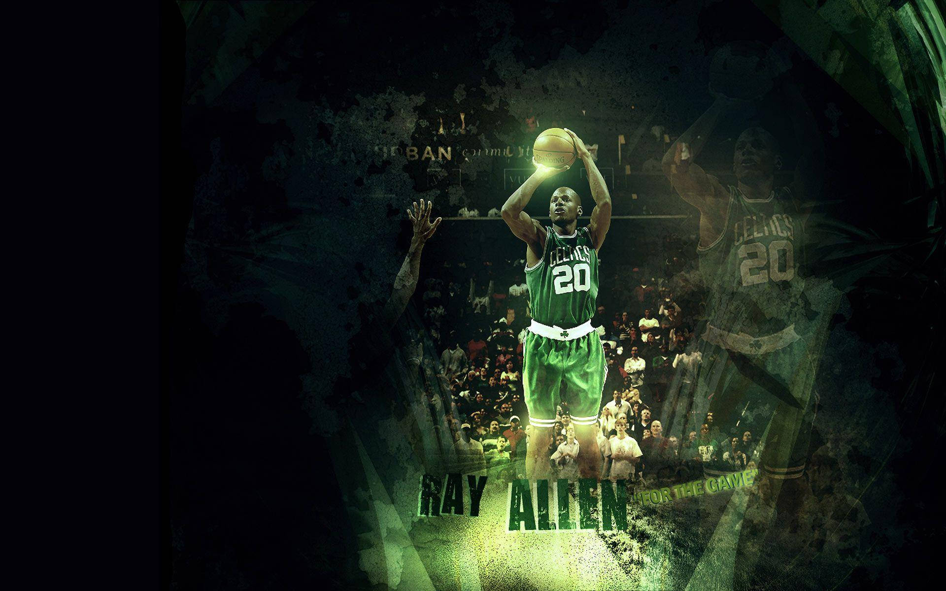 Green Ray Allen Edit Background