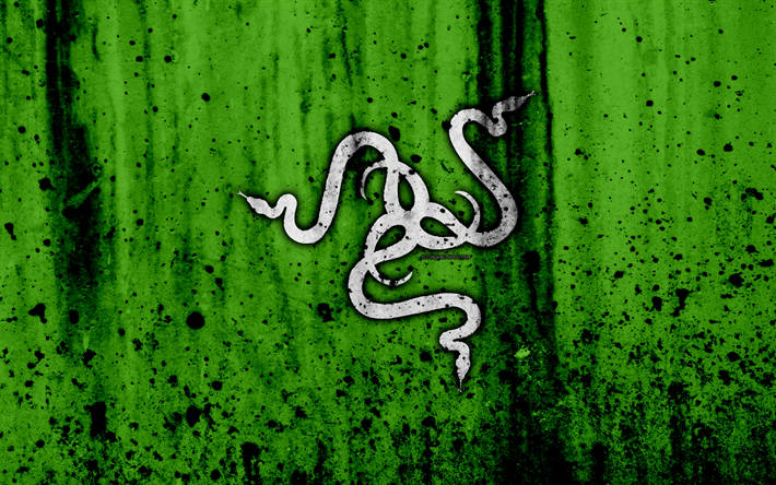 Green Razer 4k Background