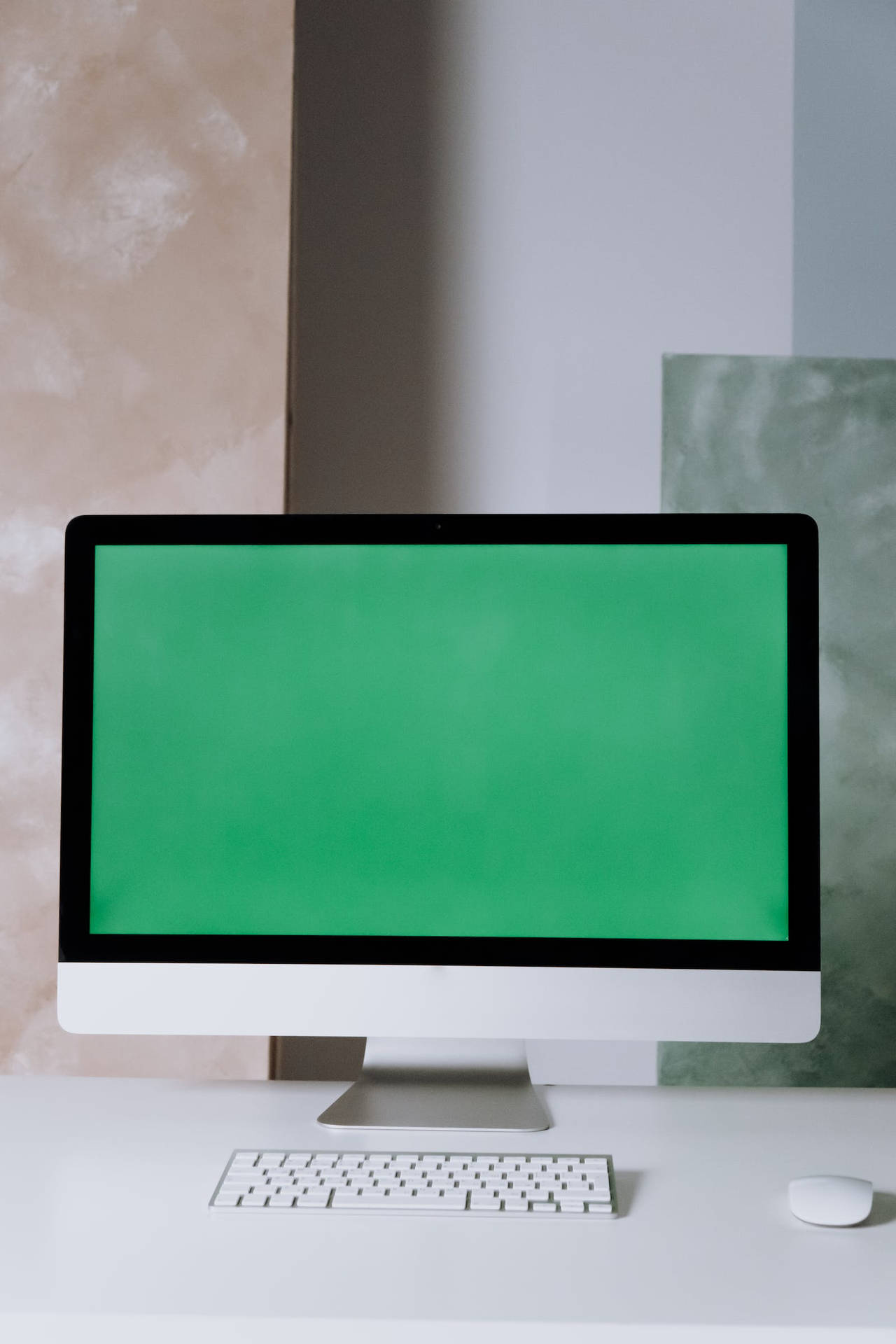 Green Screen Apple Pc Monitor