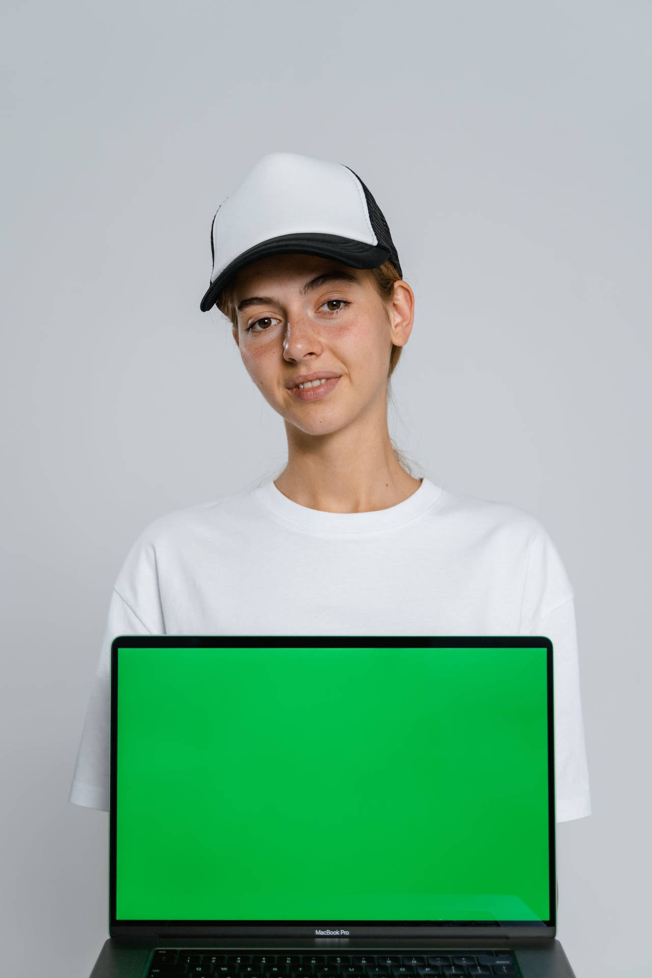 Green Screen Laptop